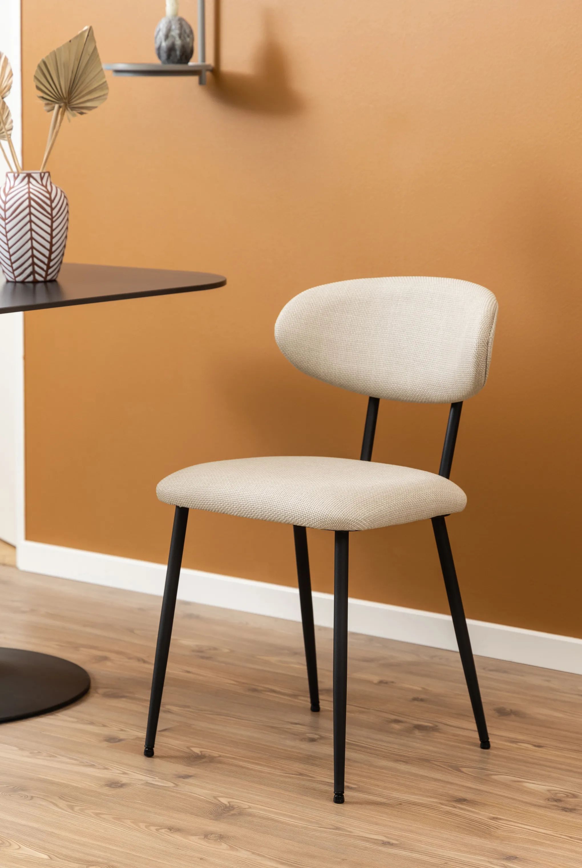 CASA Living Spisebordsstole Denise Spisebordsstol - 2 stk. i beige, 5