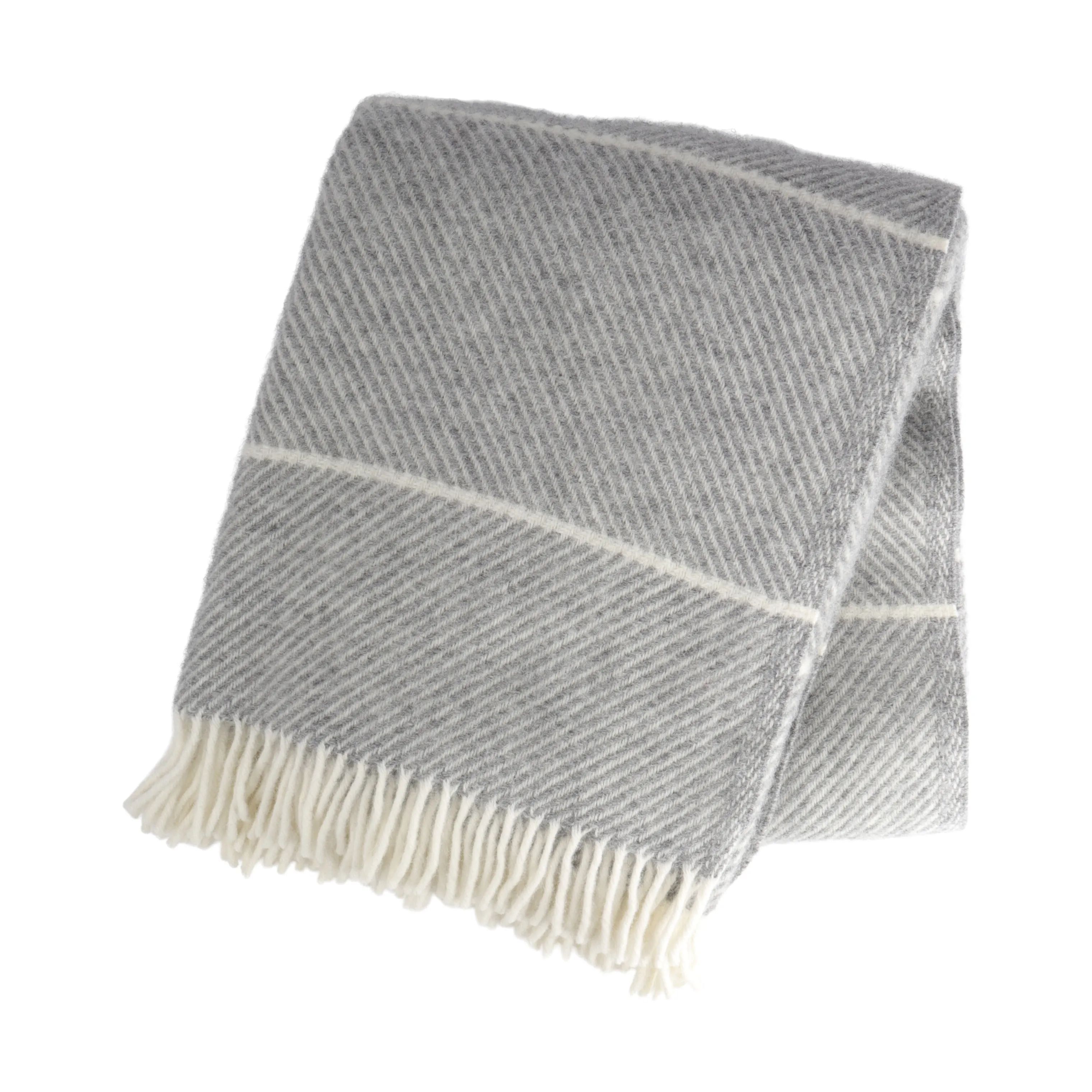 Rosenhills Væveri Plaider Aya Plaid i Grey, 2