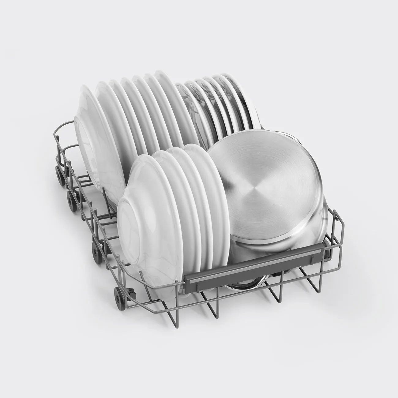 Smeg Opvaskemaskiner Opvaskemaskine i Sort, 5