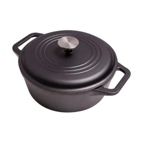 Victoria Gryder Seasoned Dutch Oven Gryde i Sort, 1