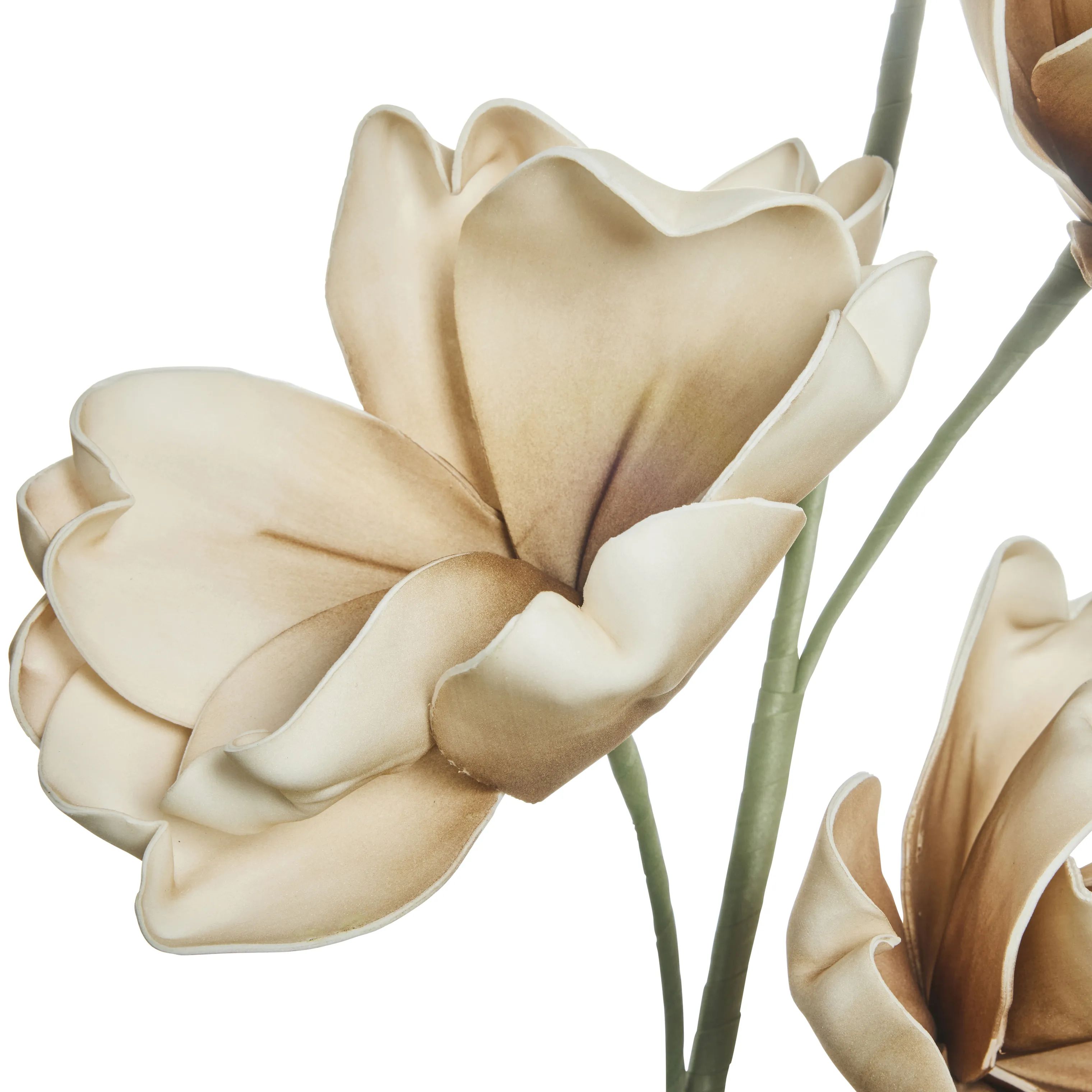 Lene Bjerre Kunstige blomster Happia dekorationsblomst i sand, 17 cm, 2