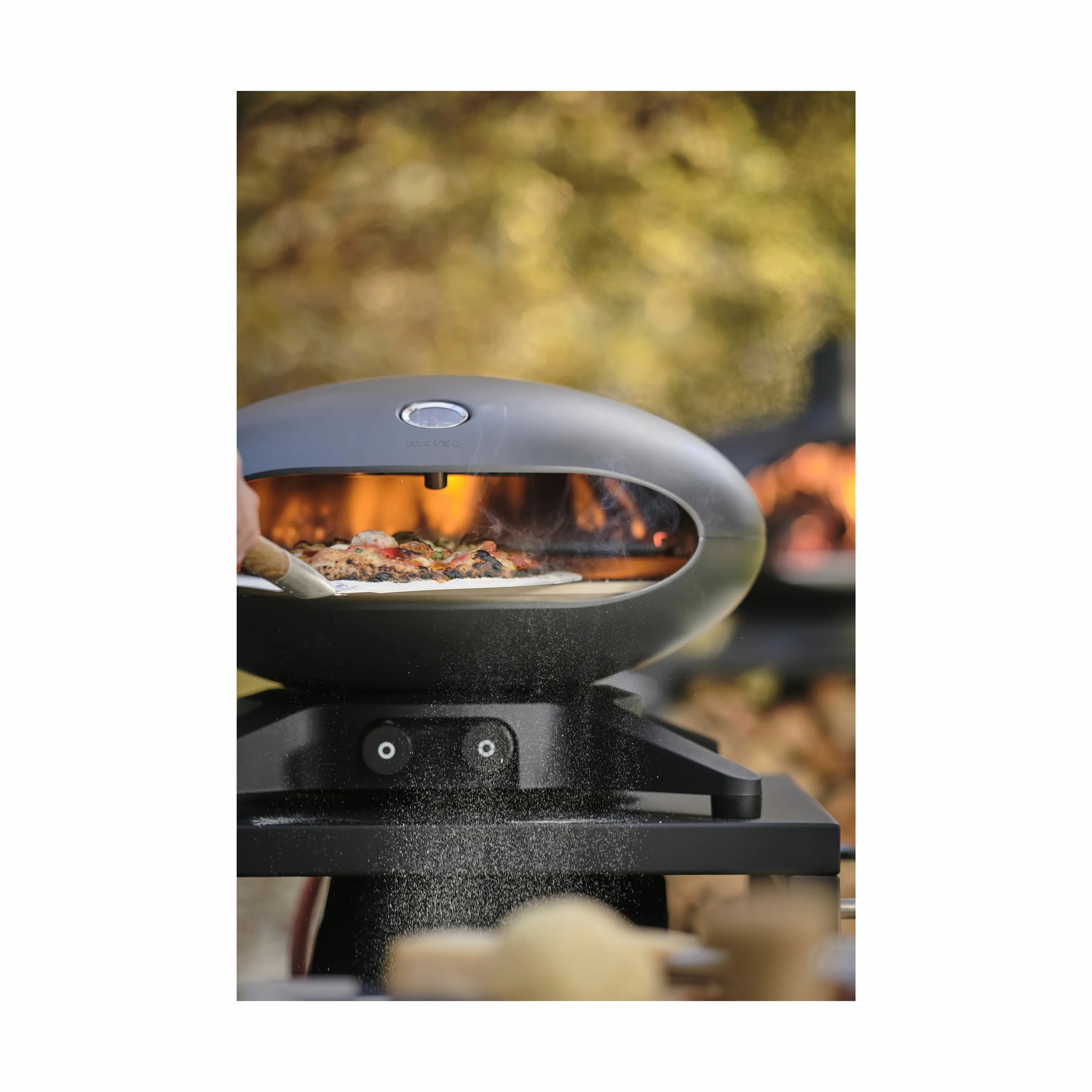Morsø Pizzaovne Forno Spin Pizzaovn i Antracit grå, 6