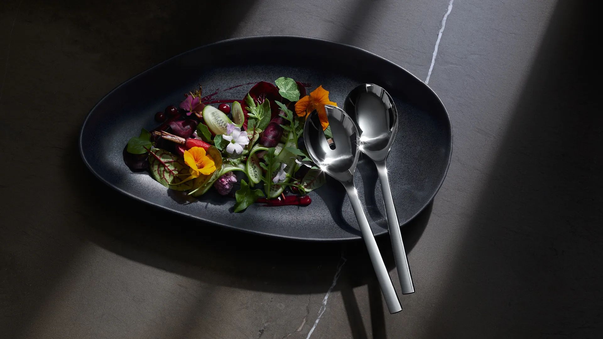 WMF Salatbestik Nuova Salatbestik - 2 dele i 30 cm, 2