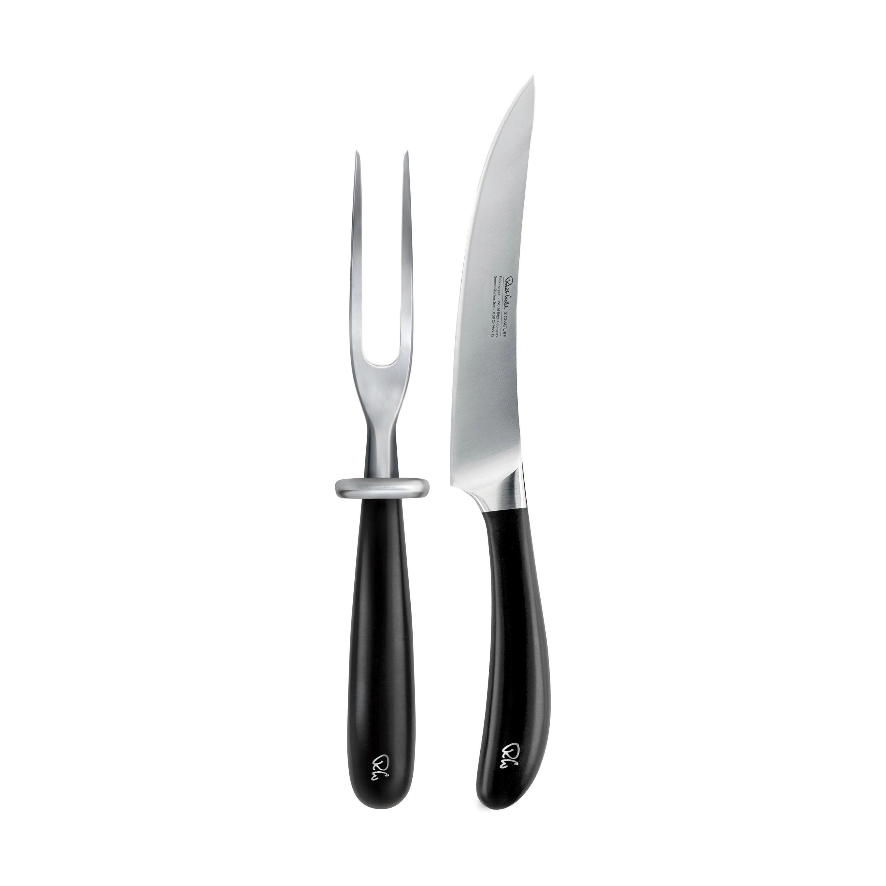 Robert Welch Forskærerknive og sæt Signature Forskærersæt - 2 dele i Sort/rustfrit stål, 1