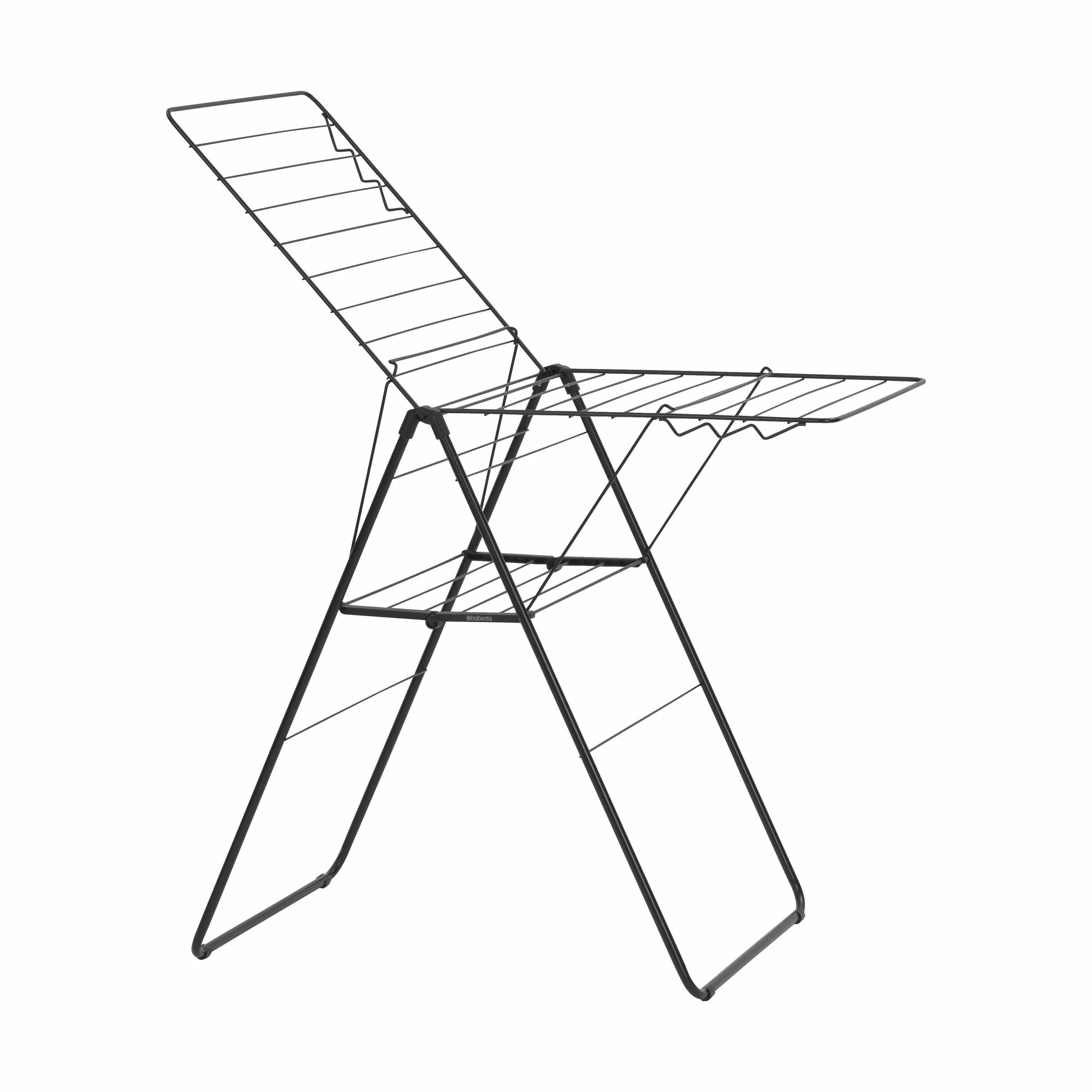 Brabantia Tørrestativer Hang Up Tørrestativ i Mat sort, 20 meter, 1