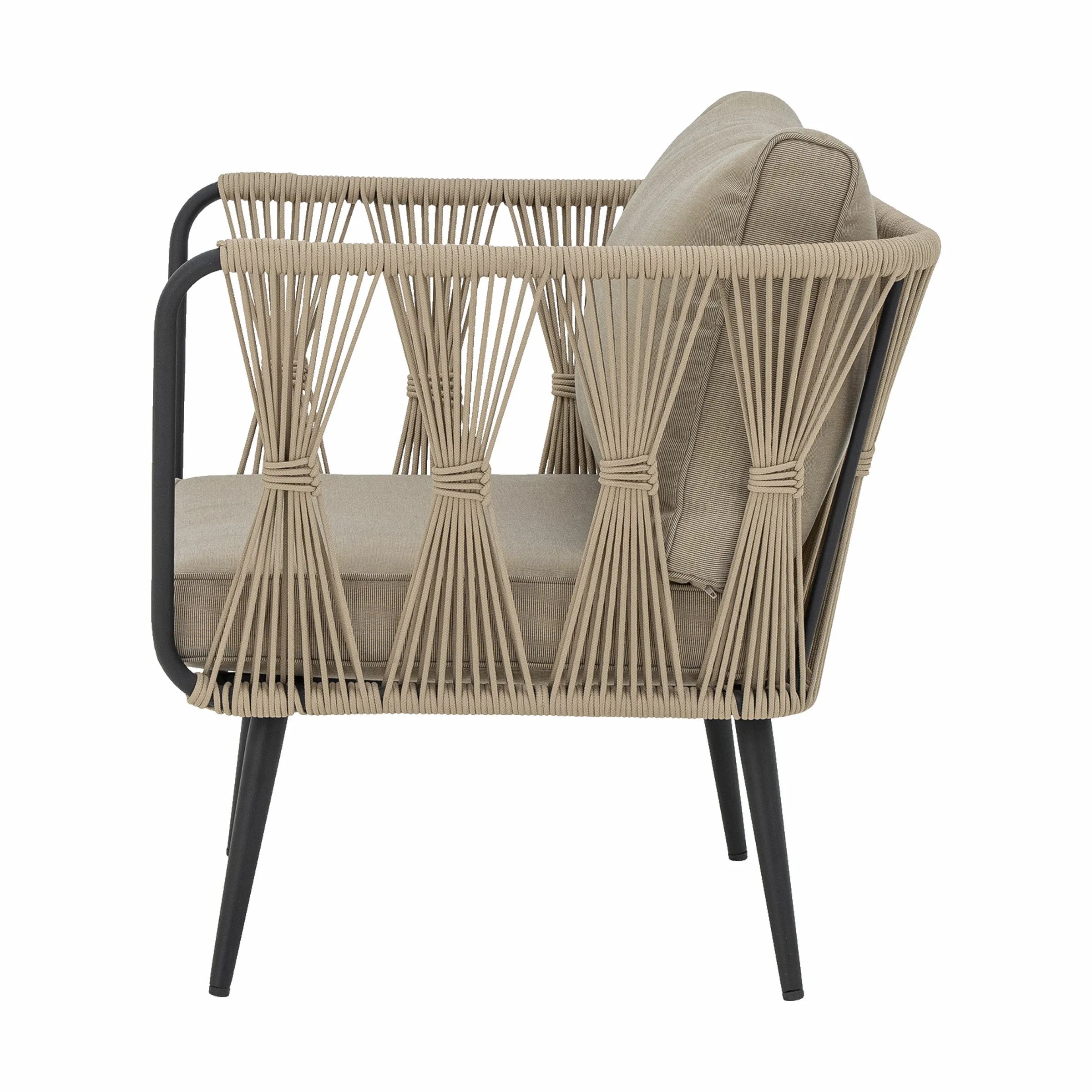 Bloomingville Loungestole Pavone Loungestol - 2 stk. i Brun, 3