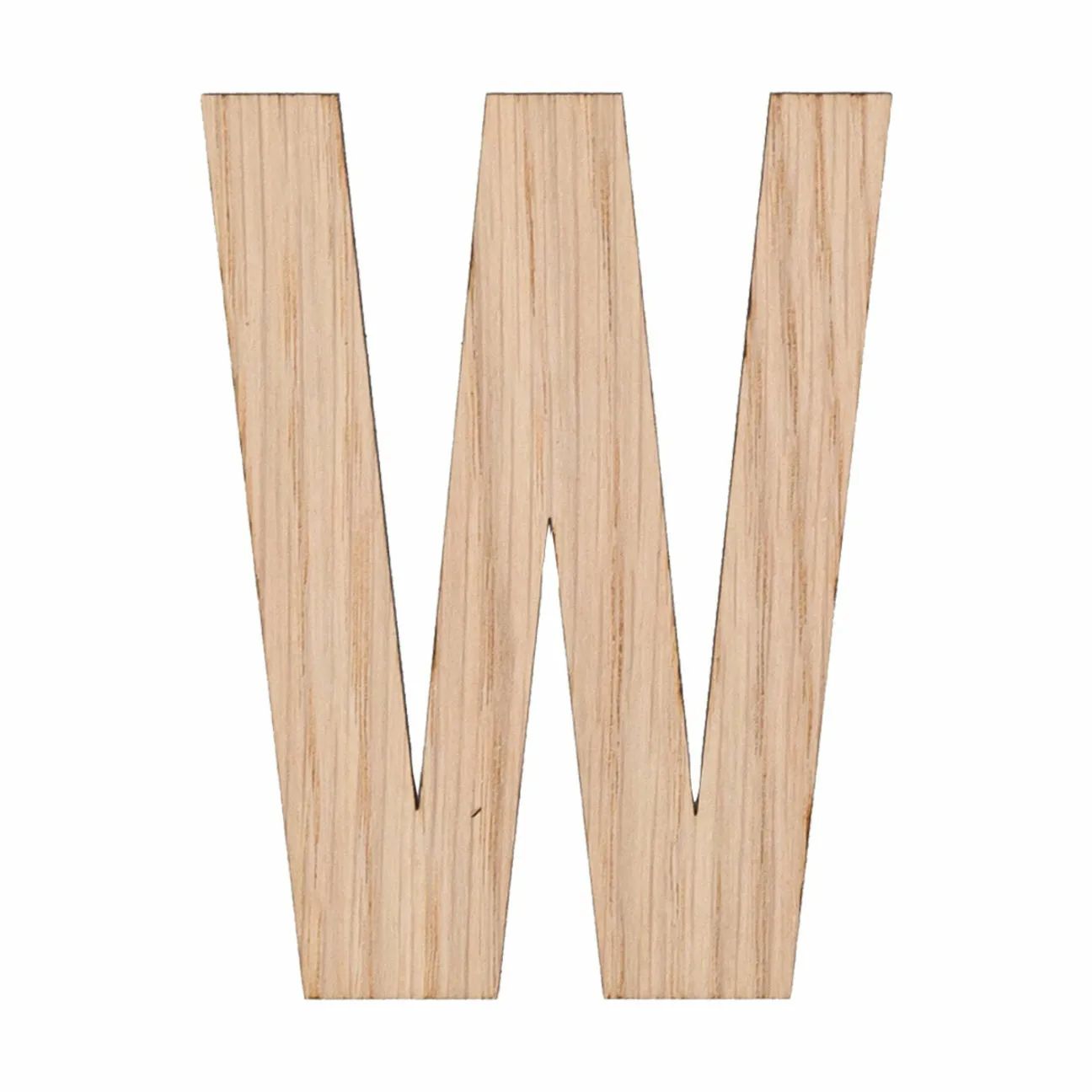 Minifabrikken Vægdekoration Bogstav - W i W, 1