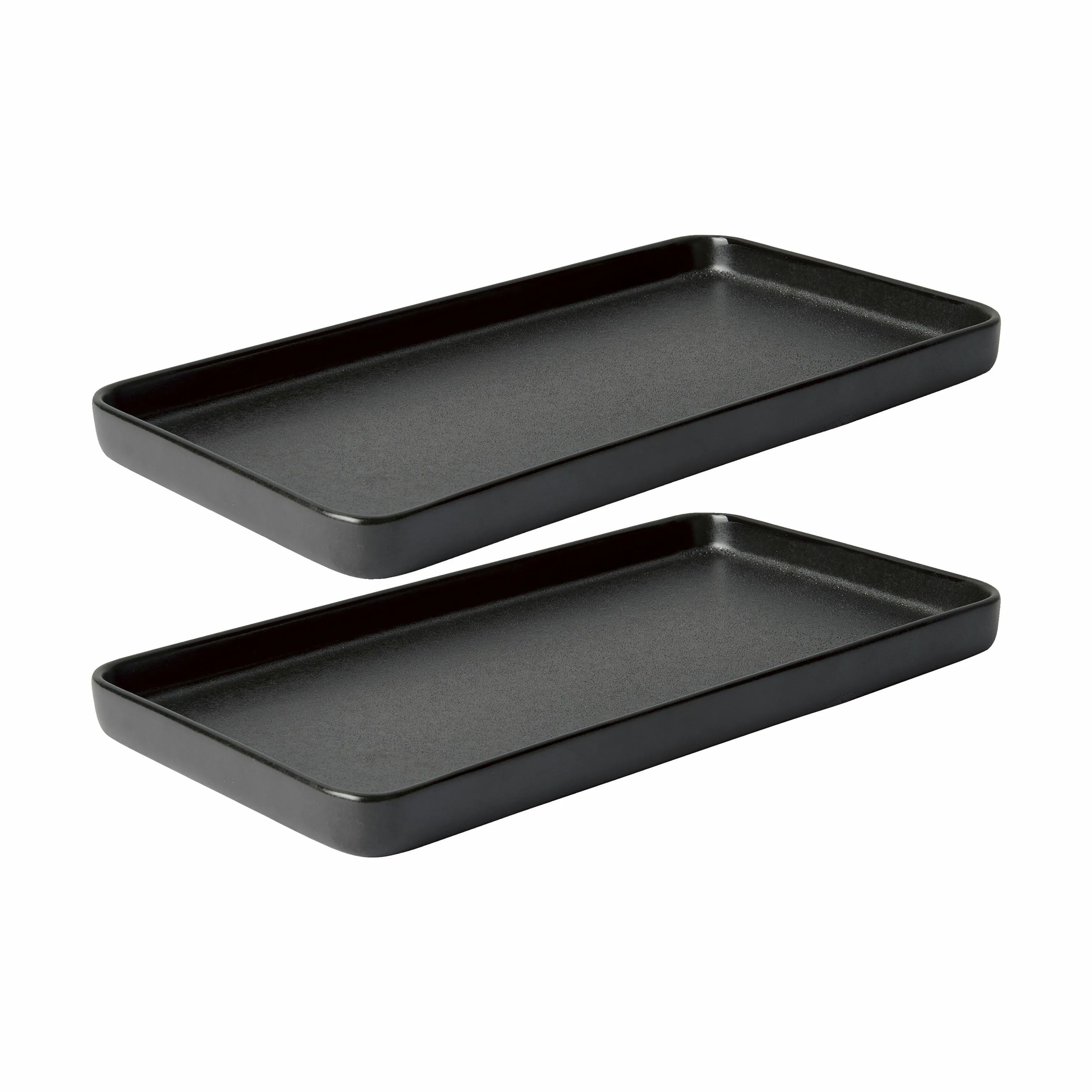 RAW by Aida Serveringsfade Fadsæt - 2 dele i Titanium Black, 1