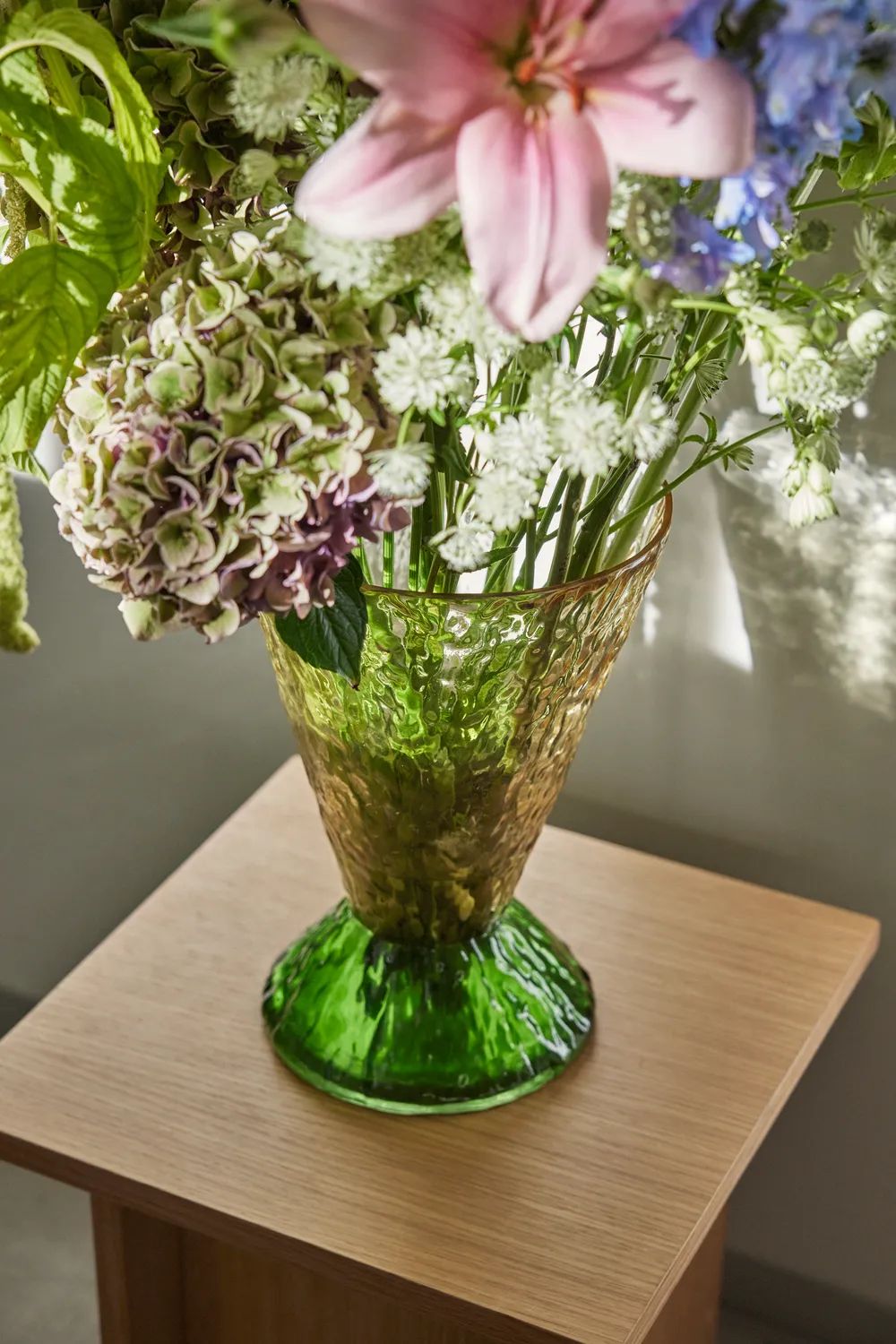 Hübsch Vaser Abyss Vase i Brun/Mørkegrøn, 3