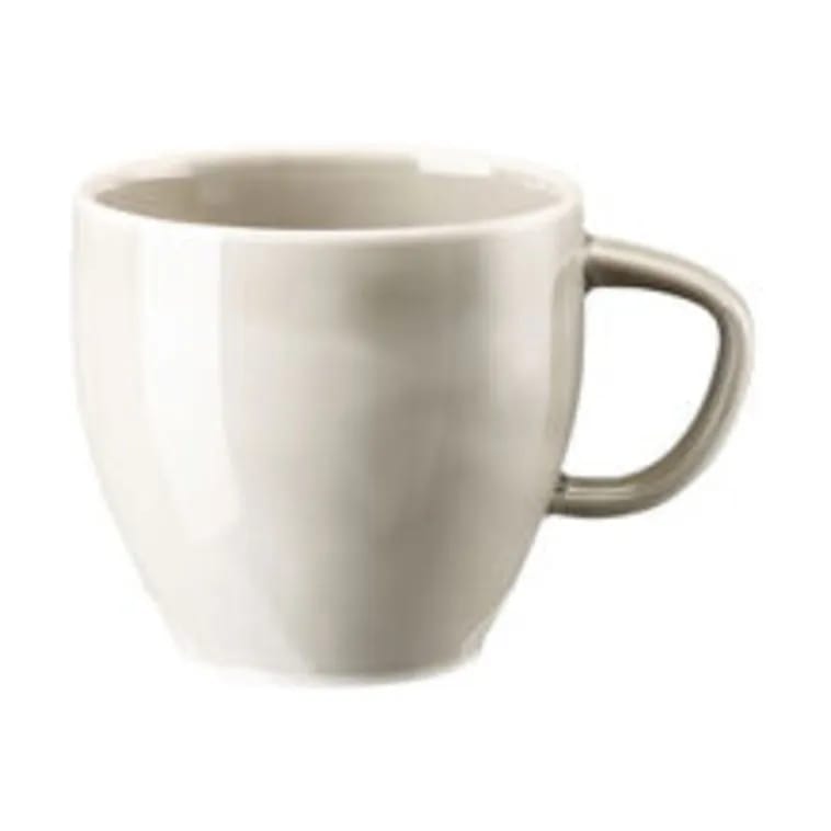 Rosenthal Krus og kopper med hank Junto Kaffekop i Perlegrå, 1