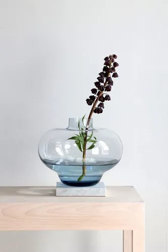 Kosta Boda Vaser Kappa Vase i Blå, 21 cm, 2