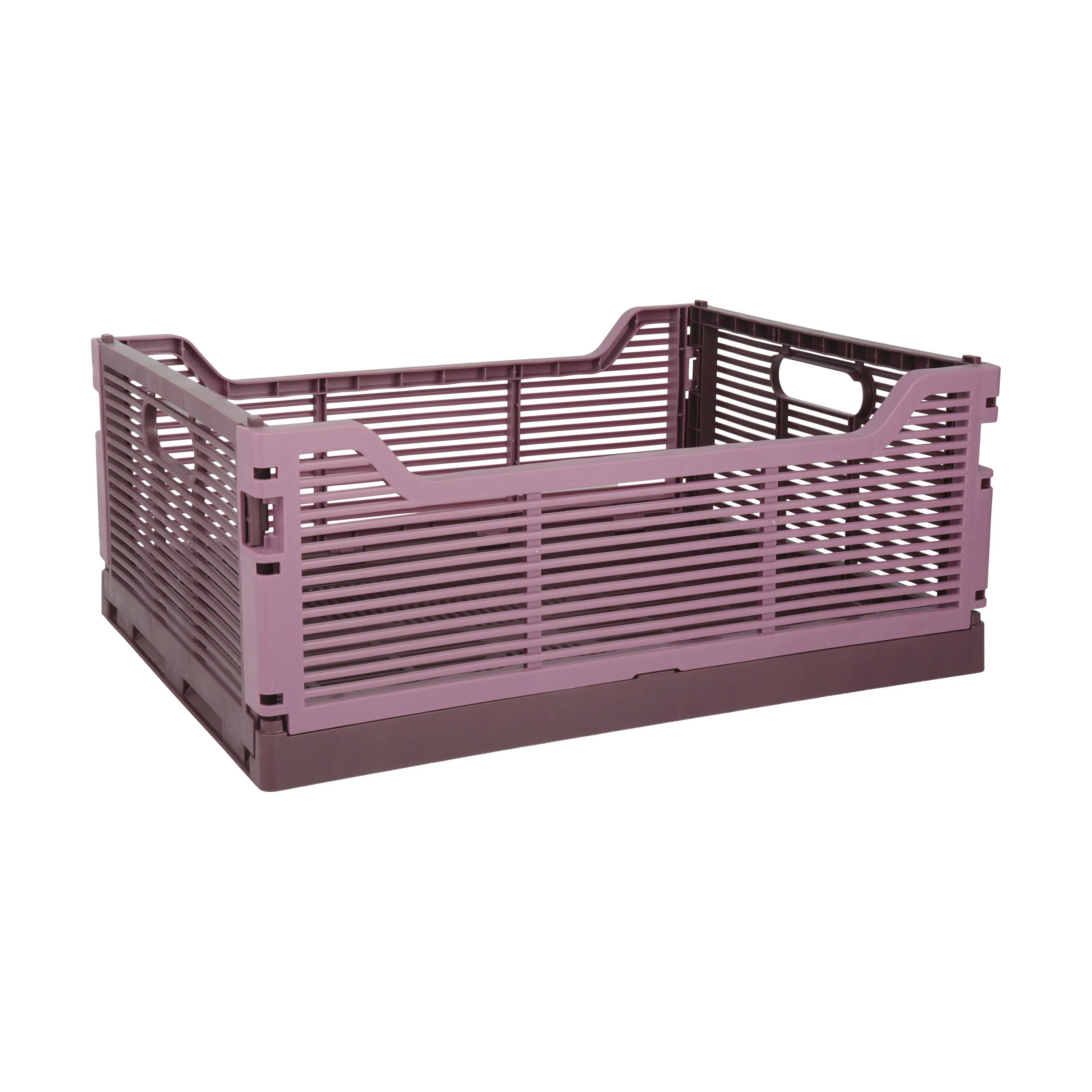 CASA Living Kasser Foldekasse i Lilla, B30 x L40 cm, 1