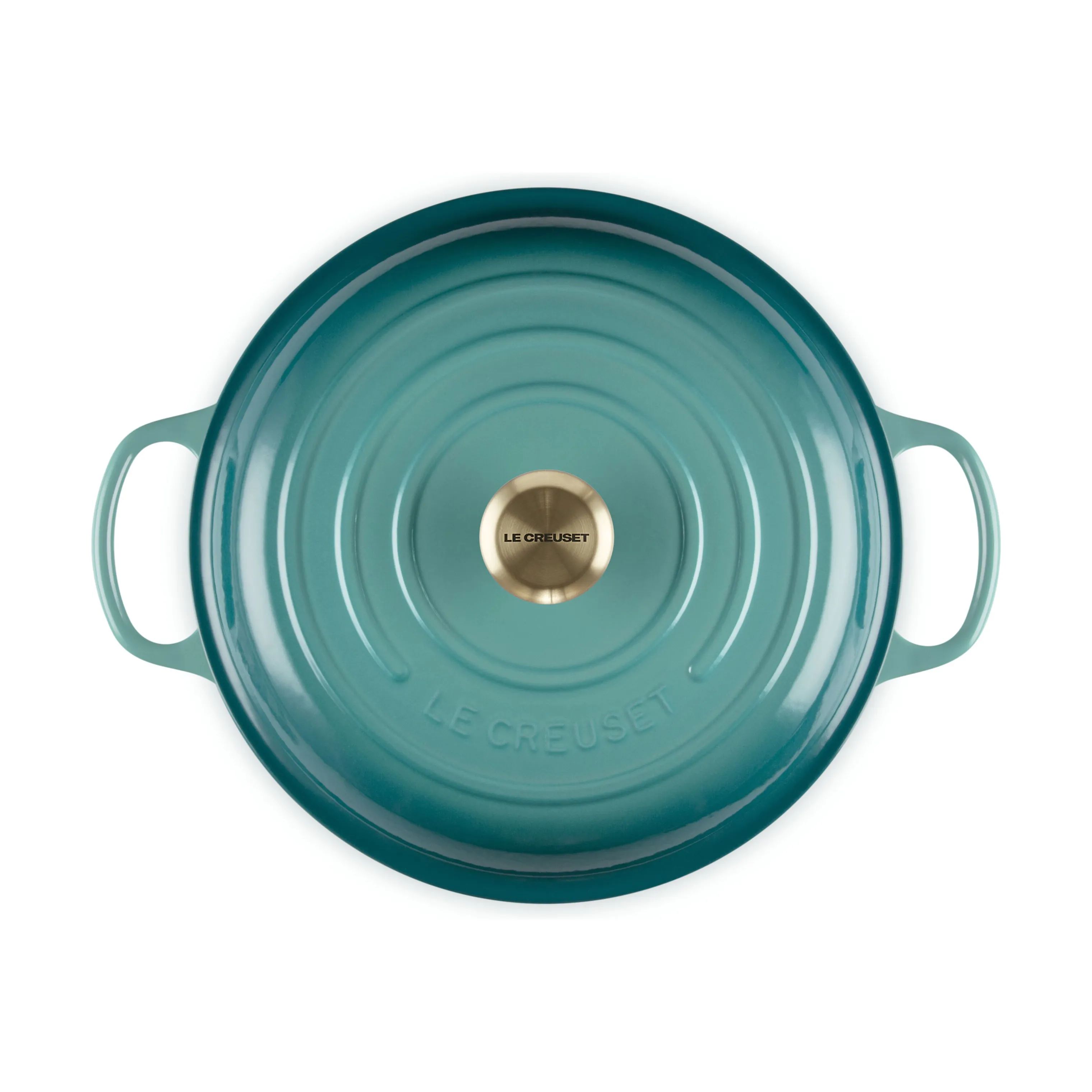 Le Creuset Gryder Signature Buffetgryde i Bleu Riviera, 3.5 L, 4