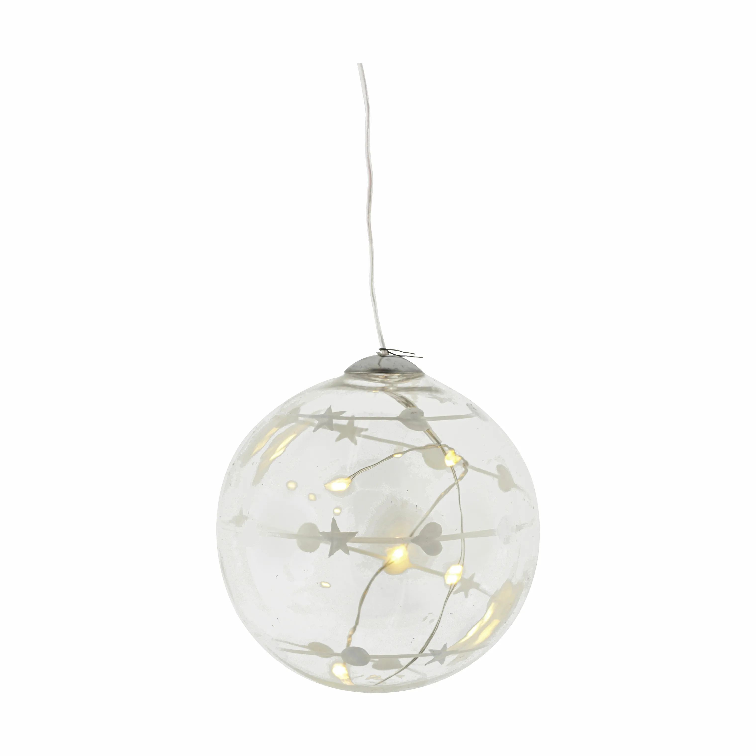 Sirius Lysdekoration Sweet Christmas Julebelysning - Kugle i 8 cm, 1