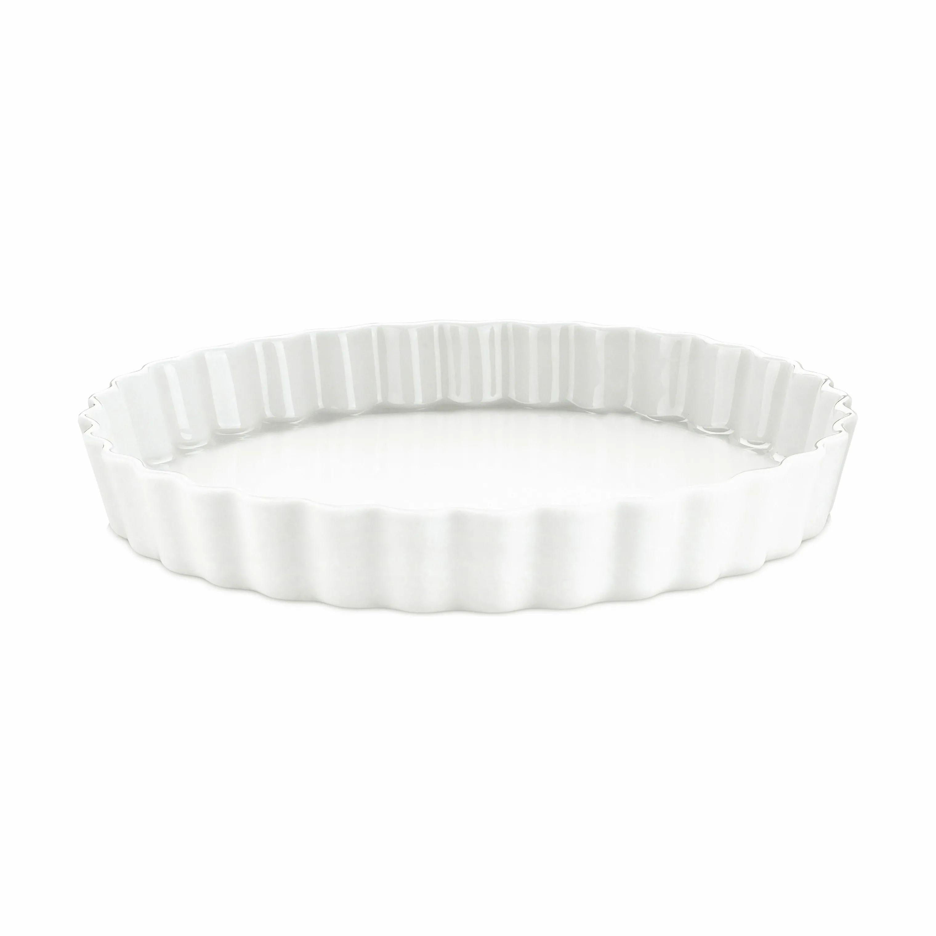 Pillivuyt Tærteforme og fade Tærtefad Nr. 9 i hvid, 27,5 cm, 1