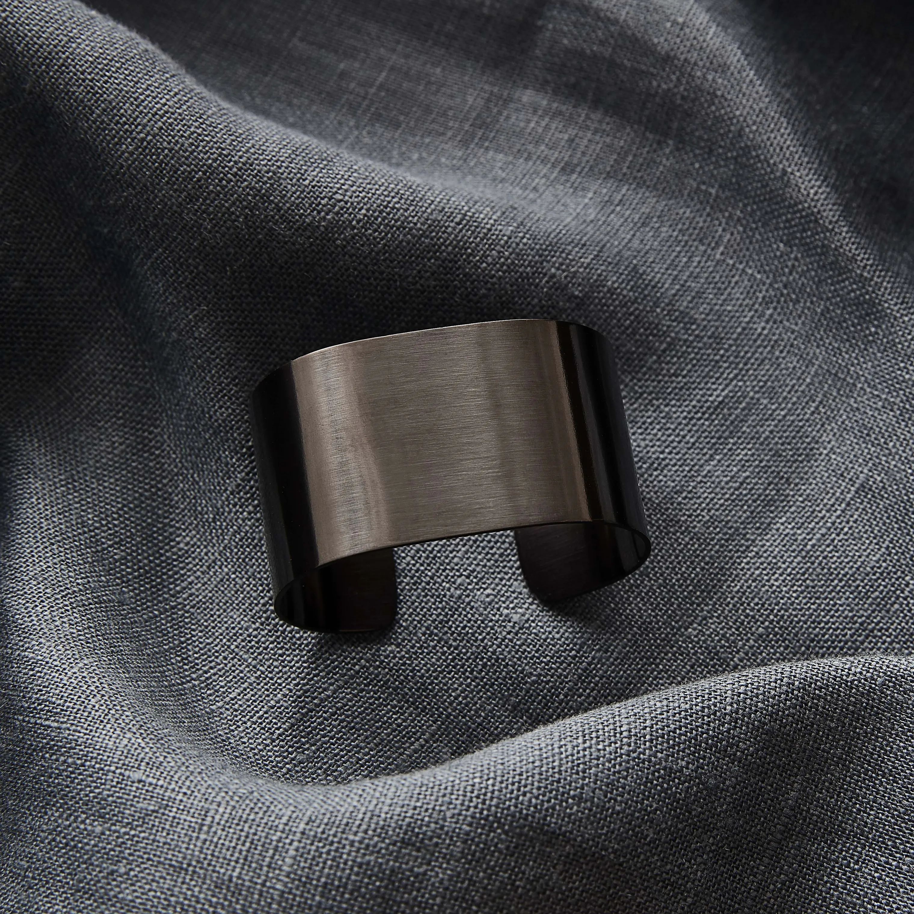 RAW by Aida Servietringe og -holdere Servietring - 4 stk. i Sort, 2