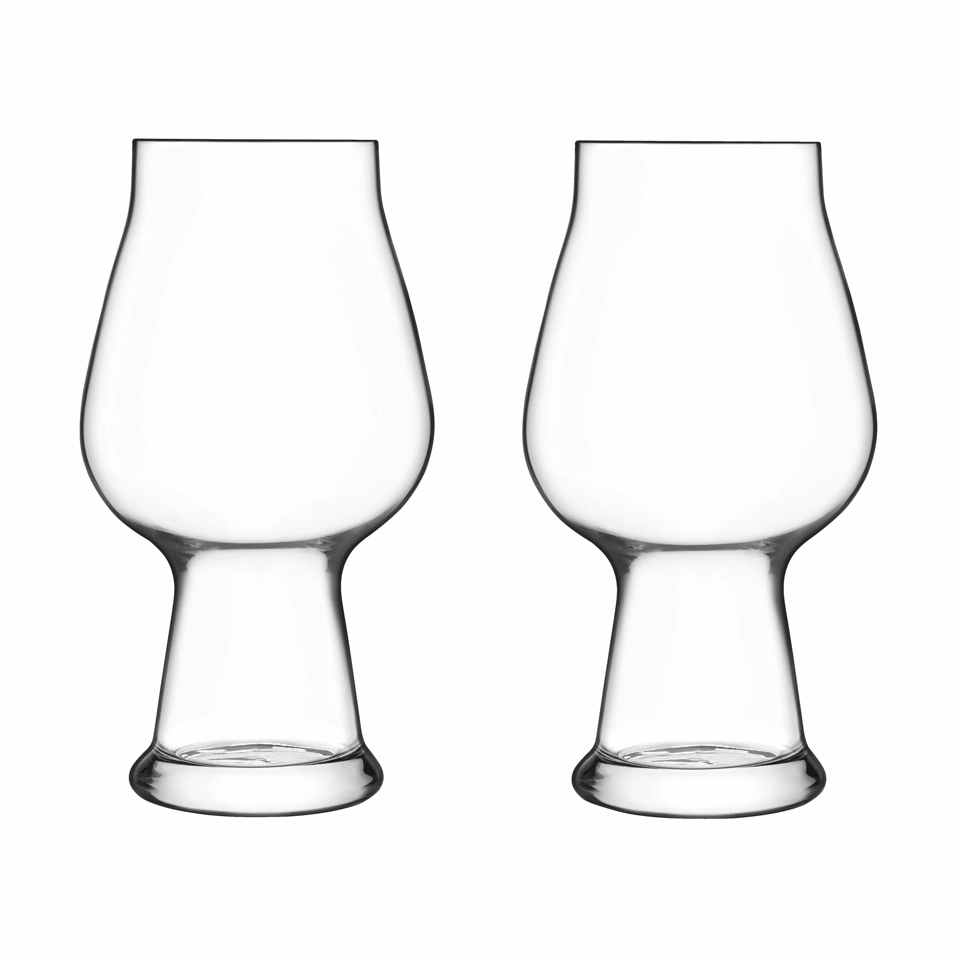 Luigi Bormioli Ølglas Birrateque Ølglas til Stout - 2 stk. i klar, 1