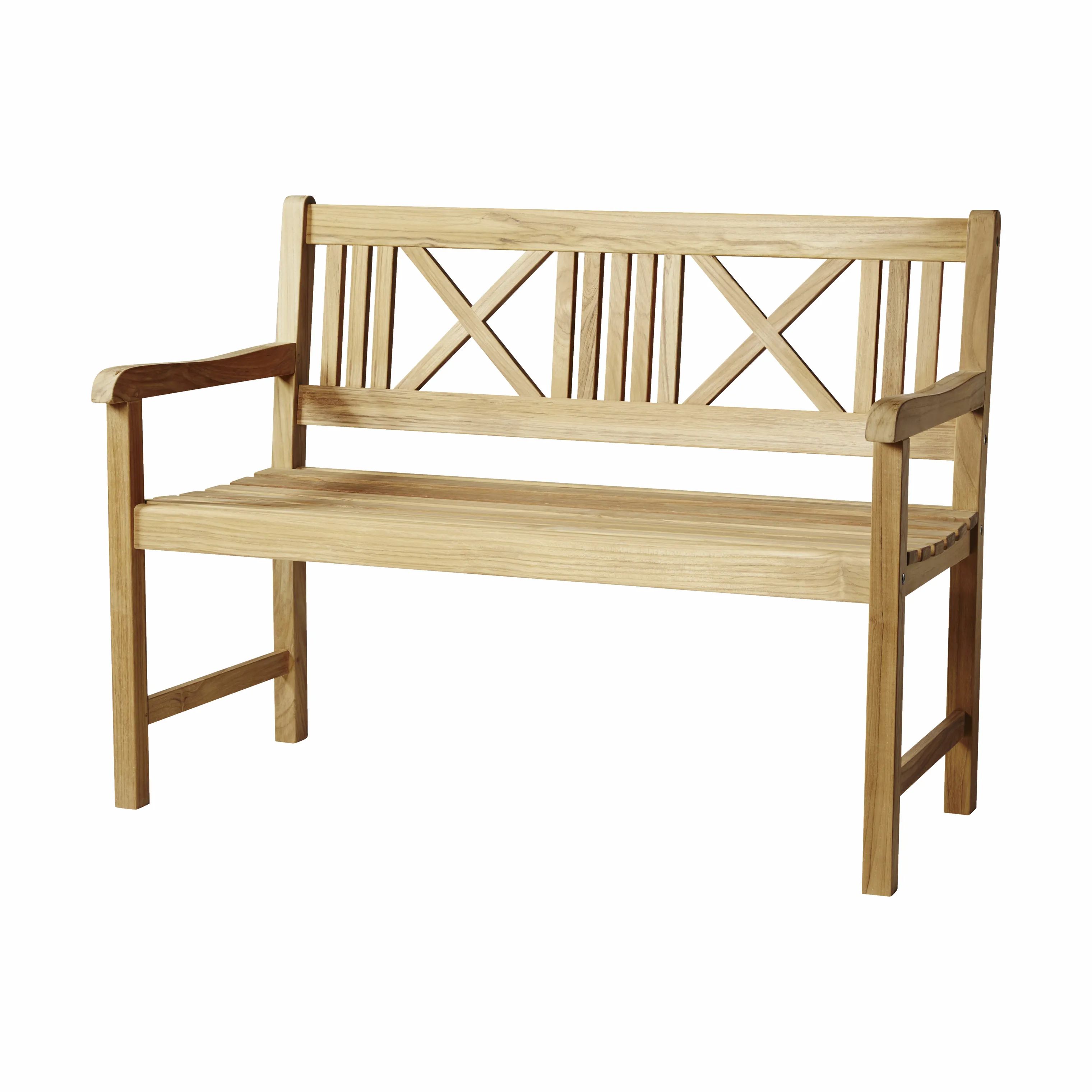 cinas Havebænke Rosenborg Havebænk i Teak, 120 cm, 2