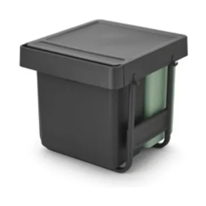 Brabantia Spande uden pedal Sort & Go Indbygningsmodul i 40 L, 4