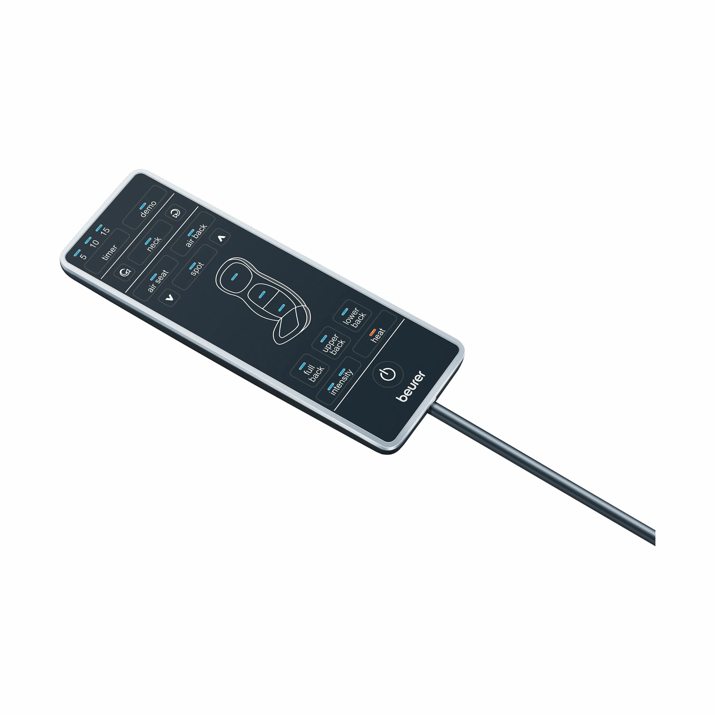 Beurer Massagesæder Massagesæde MG 320 i Grå, 3