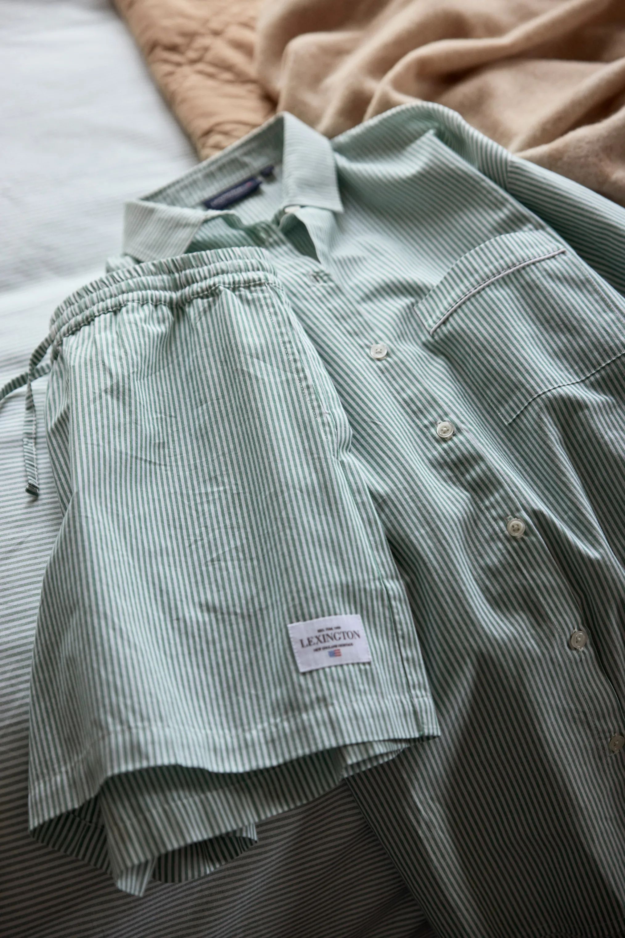 Lexington Pyjamas A Parkside Collection Pyjamassæt - 2 dele i L, 2