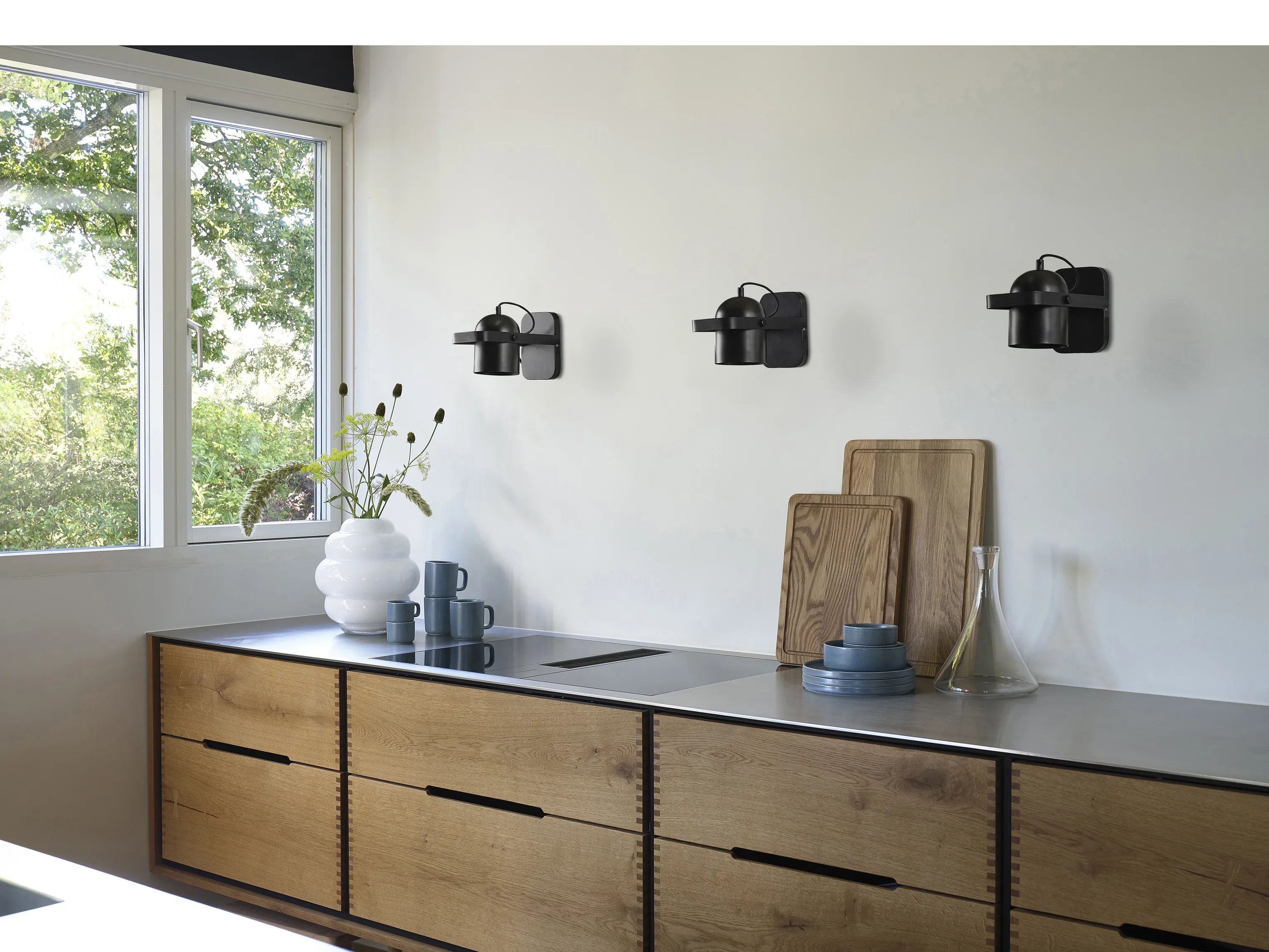 Villa Collection Væglamper Villa styles Nesvik Væglampe i Sort, 2