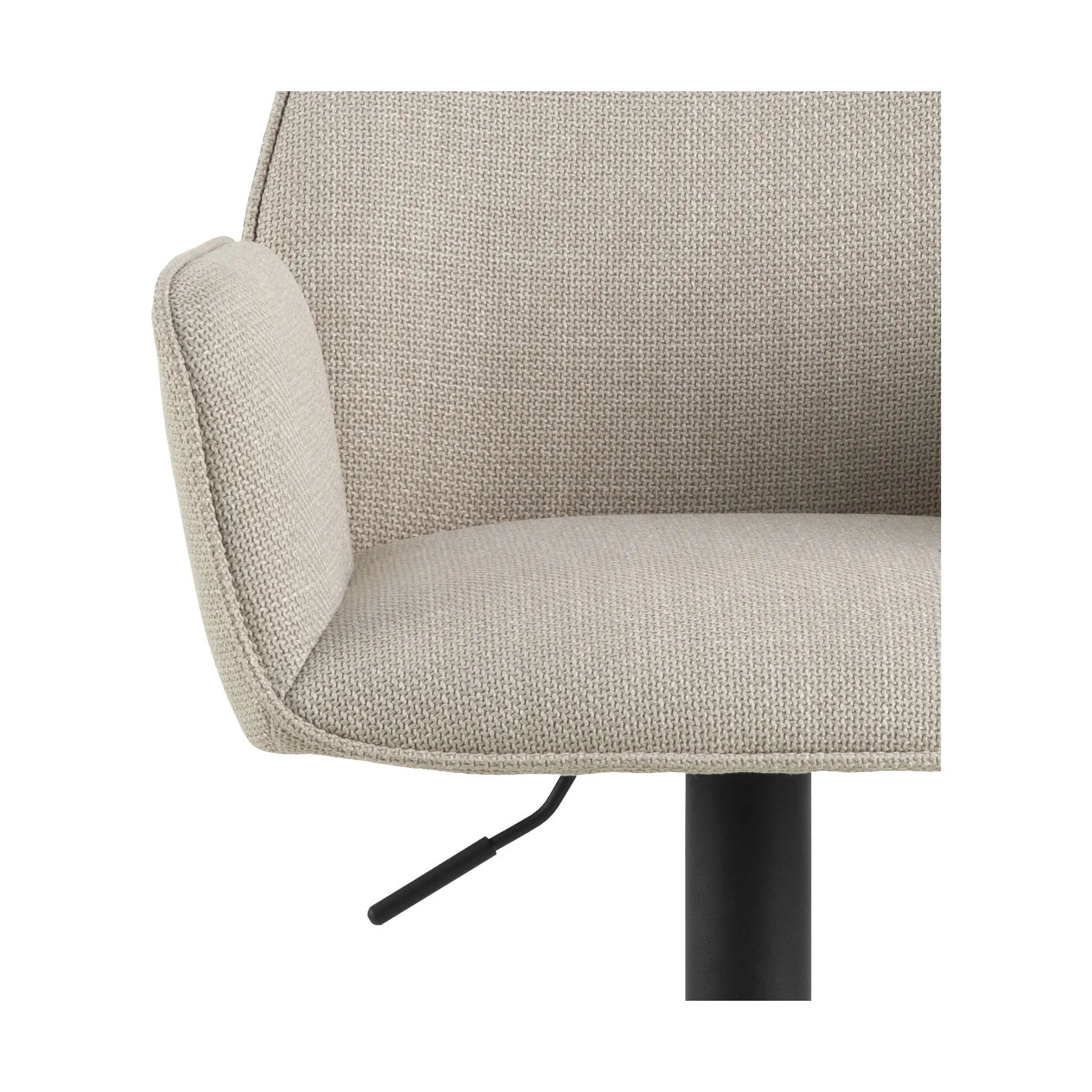 CASA Living Barstole Glenda Barstol i Beige/sort, 4