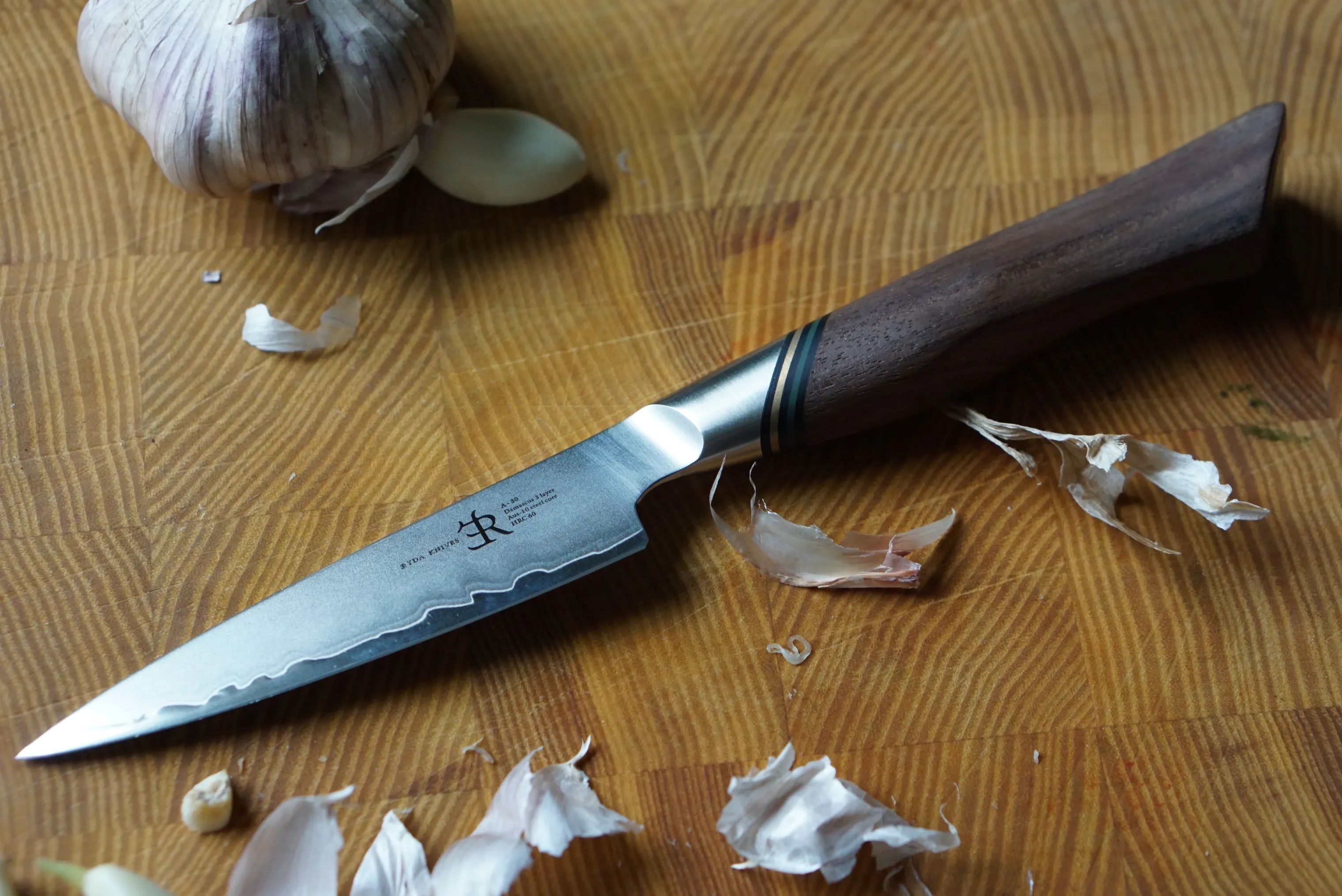 Ryda Knives Urteknive A30 Urtekniv i rustfrit stål/brun, 2