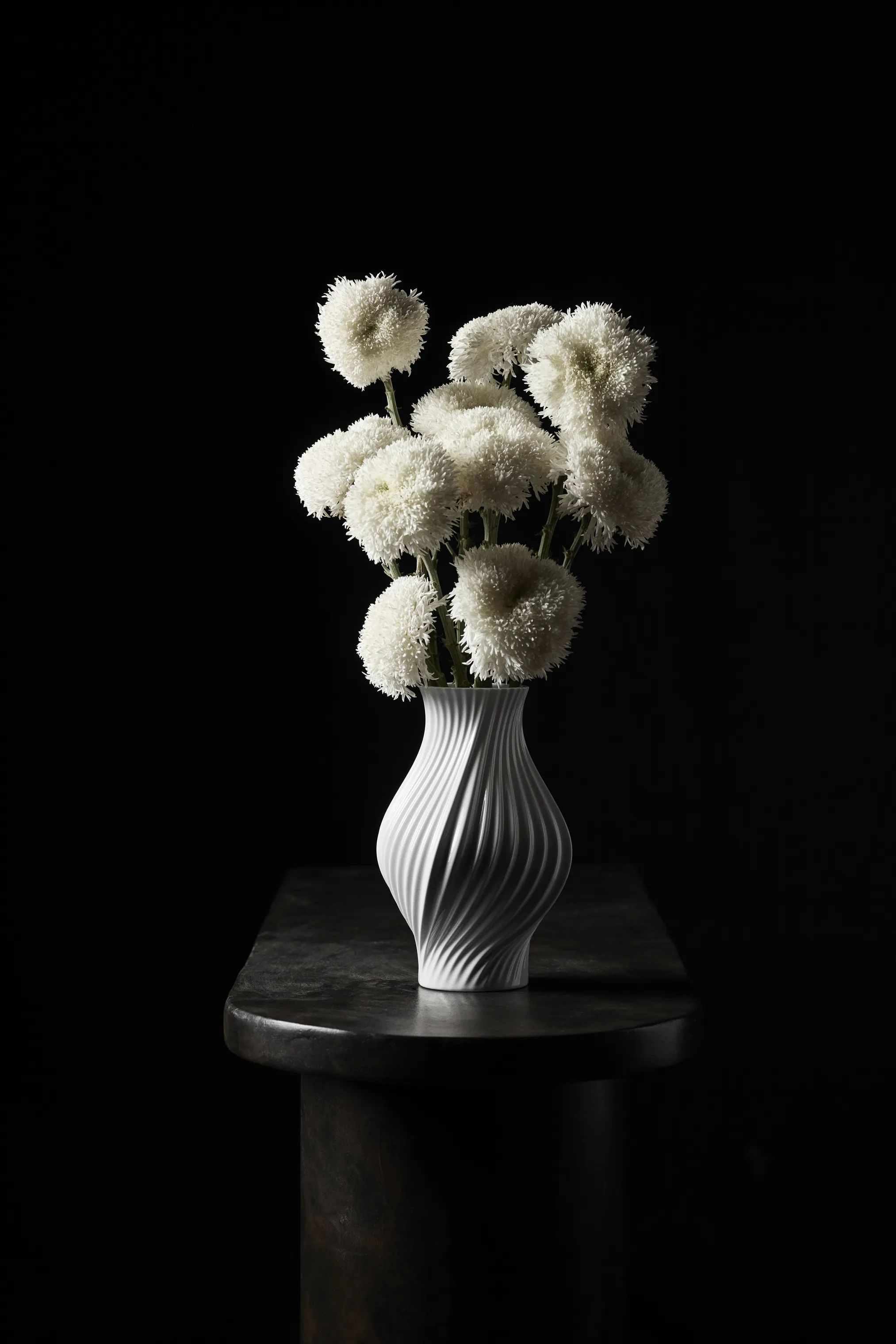 Lyngby Porcelæn Vaser Twist Vase i 25 cm, 4