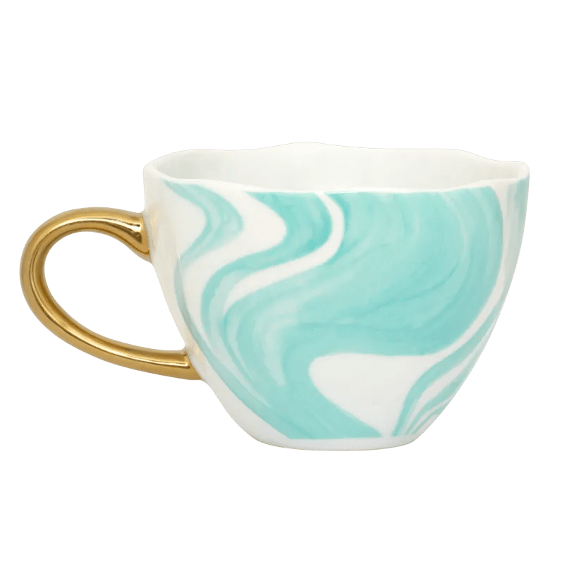Urban Nature Culture Krus og kopper med hank Good Morning Kop i Emerald Green, 3