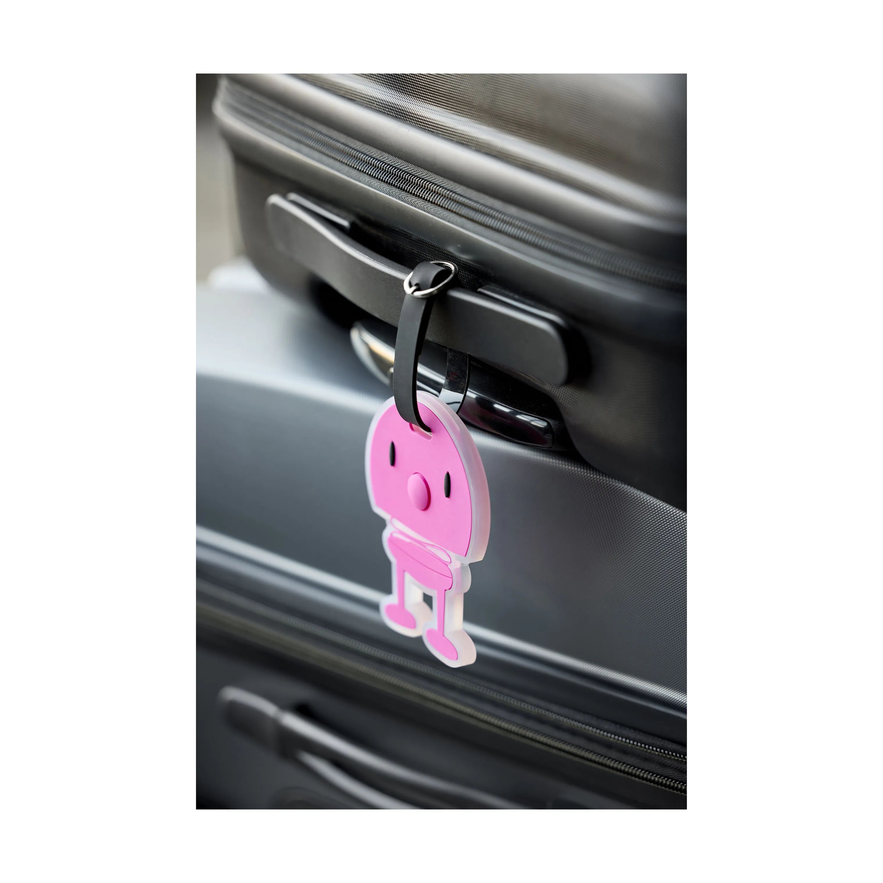 Hoptimist Øvrigt interiør Kuffertmærke i Pink, 3