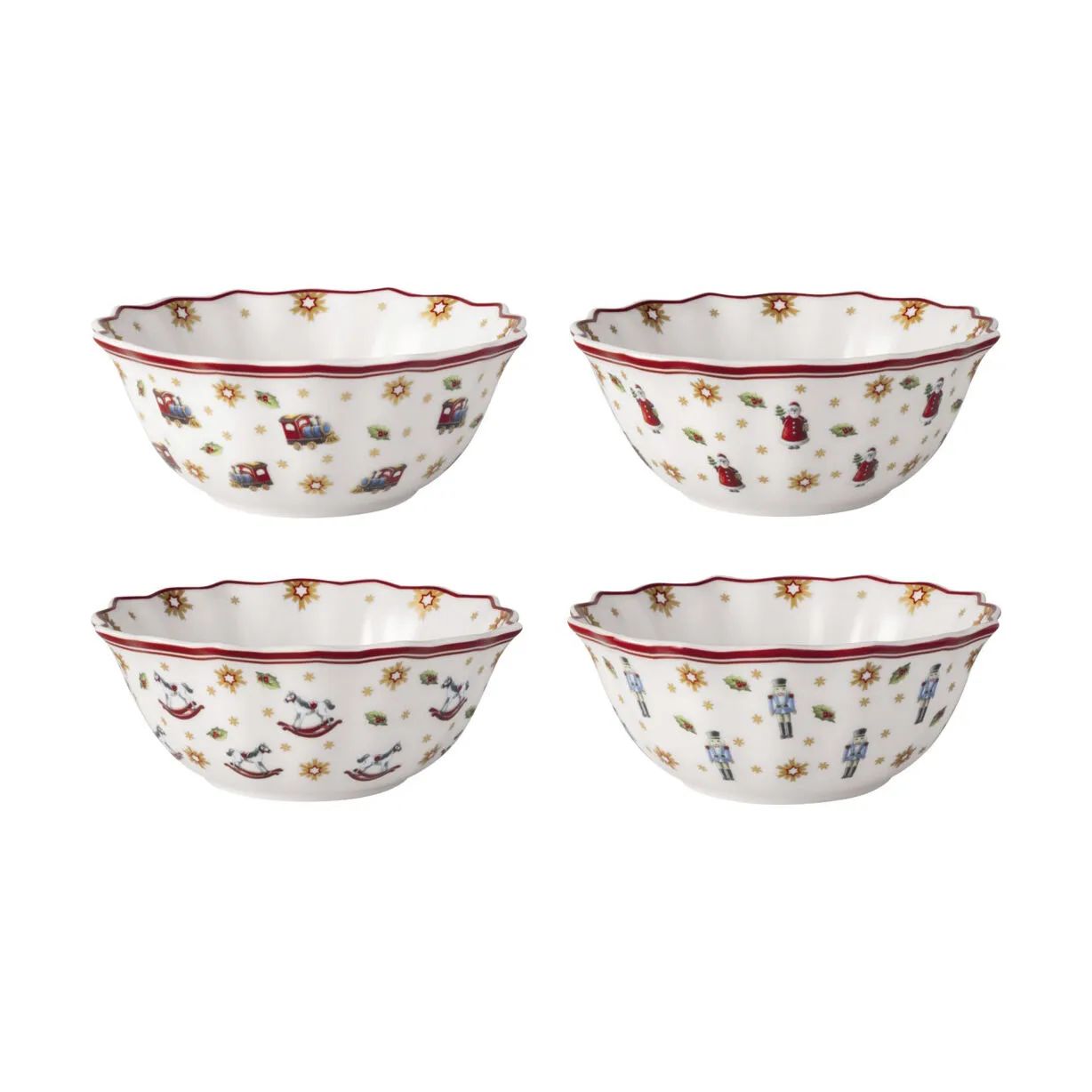 Villeroy & Boch Skåle Toy's Delight Toy´s Delight Jubilæums Skålsæt - 4 dele i Hvid, 1