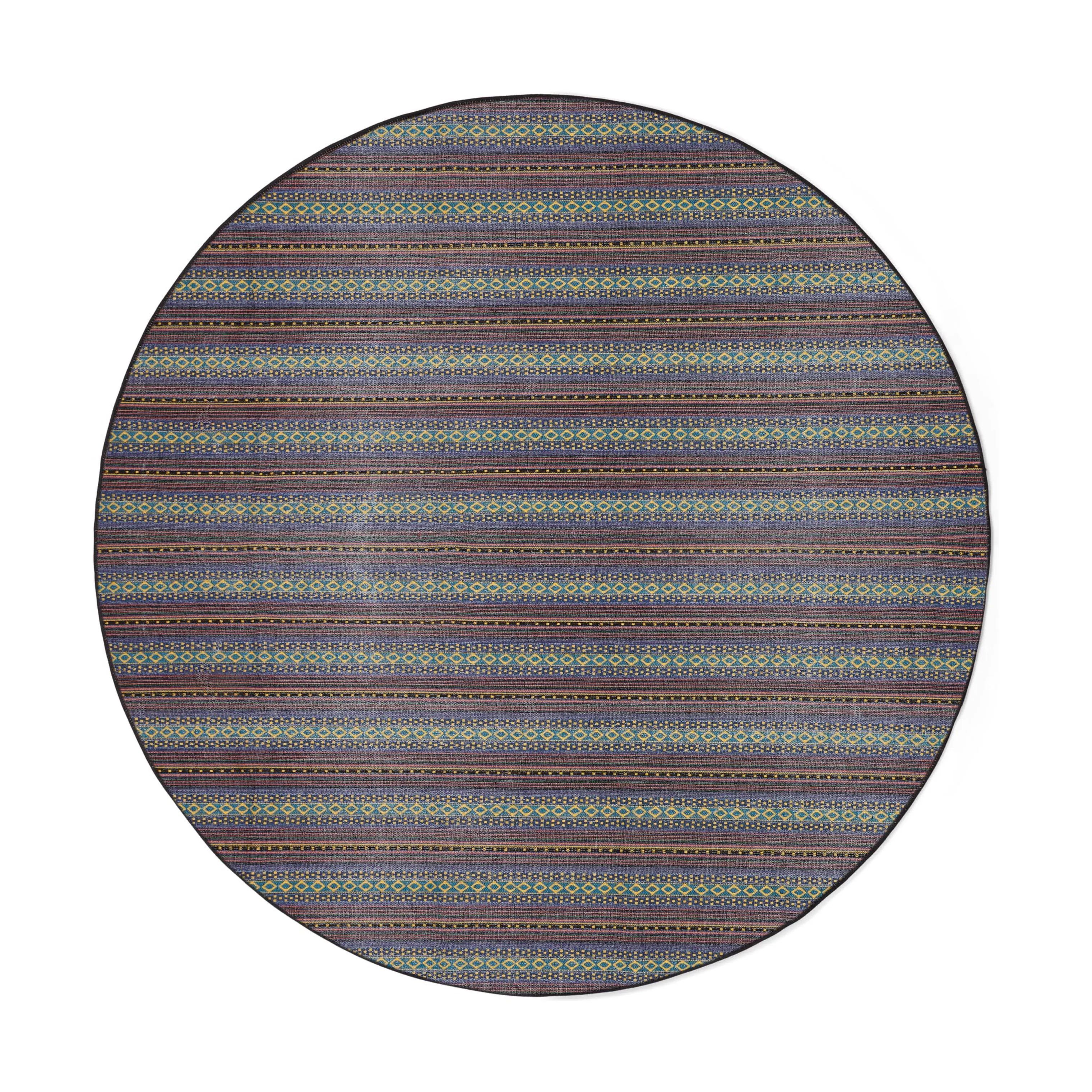 Essenza Gulvtæpper Tæppe i Brown, B180 x L180 cm, 3