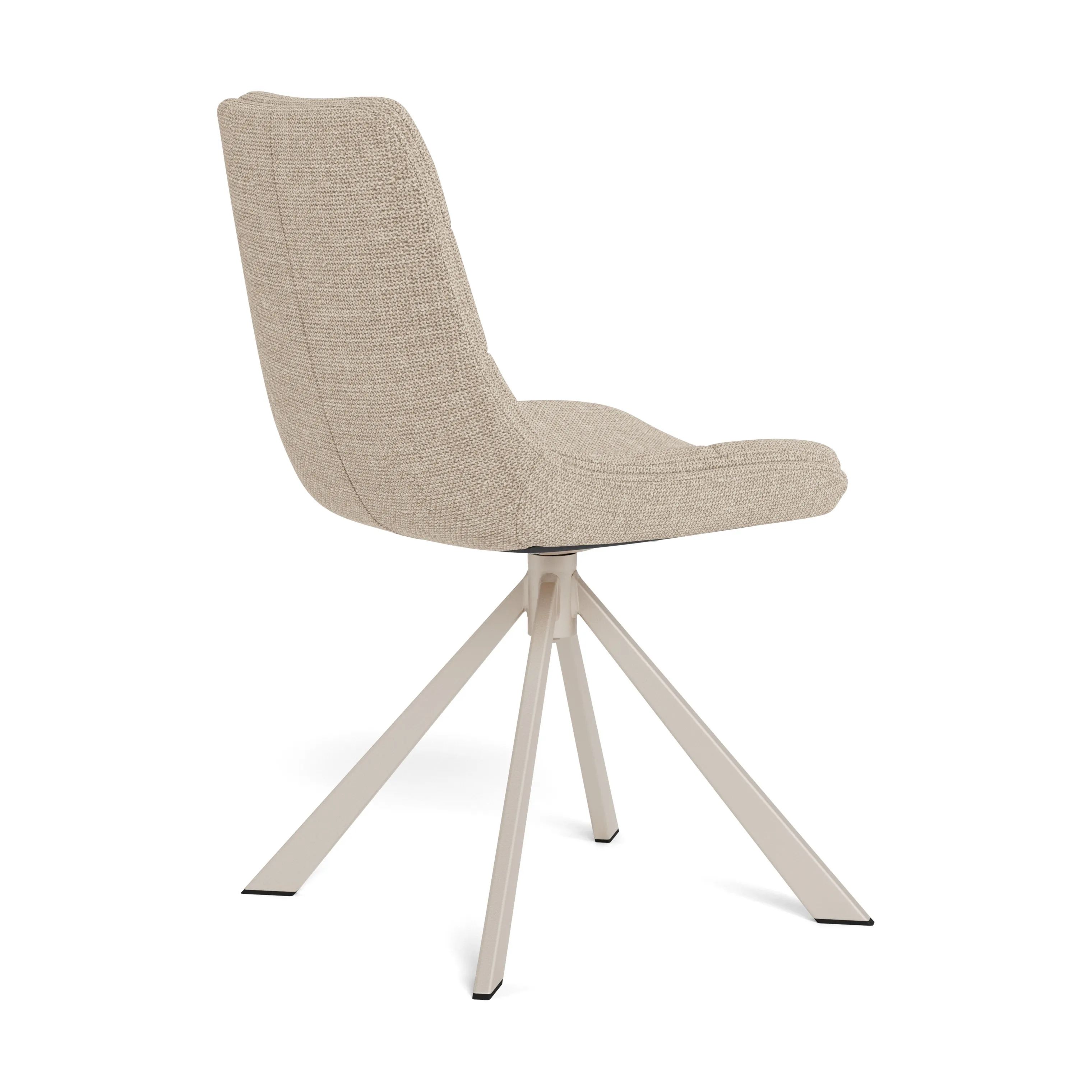 CASA Living Spisebordsstole Adisa Spisebordsstol i Beige, 5