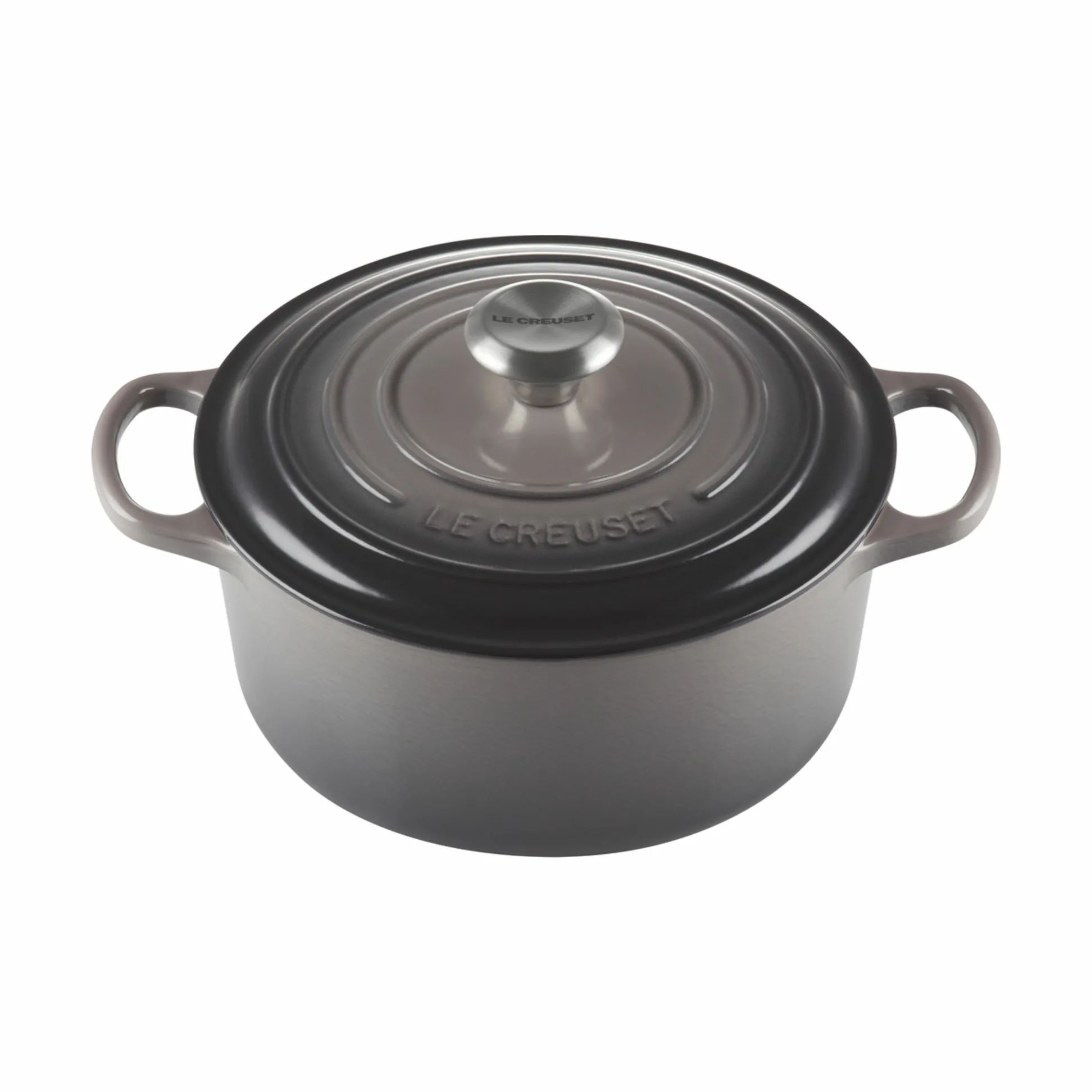 Le Creuset Gryder Signature Gryde i Flint, 1