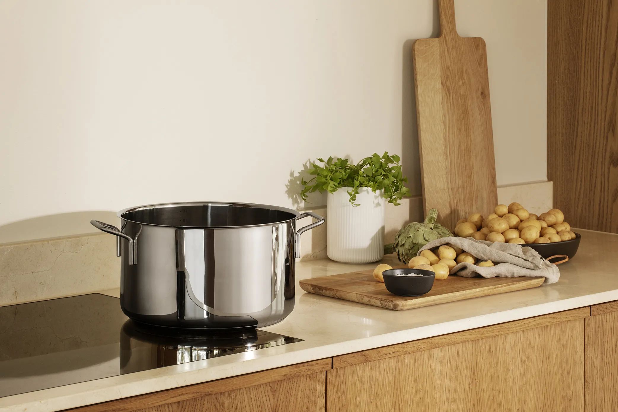 Eva Trio Gryder Stainless Steel Rec. Stainless Steel Gryde i 9 L, 2