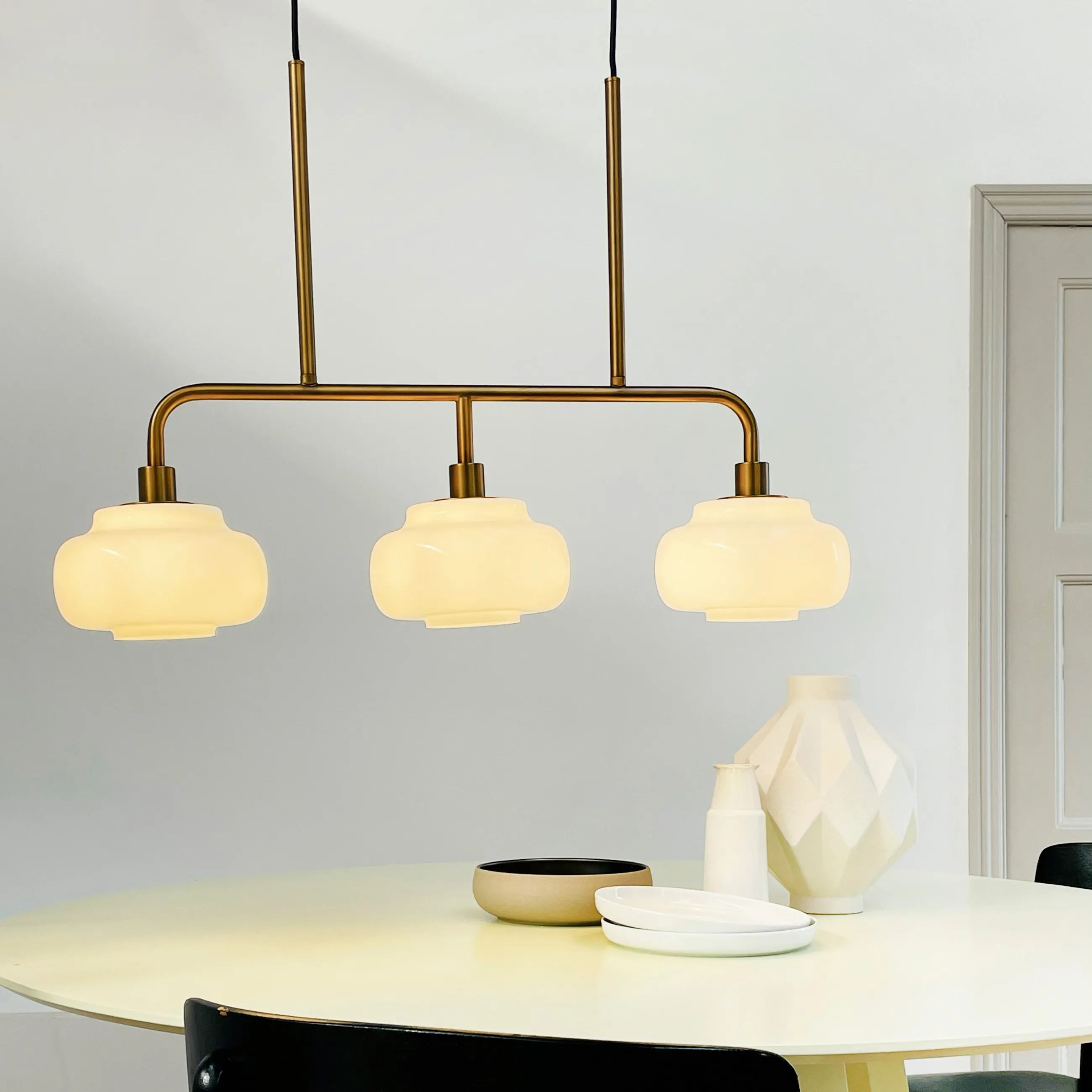 Dyberg Larsen Pendler Ossett Pendel i Opal/Bronze, 3
