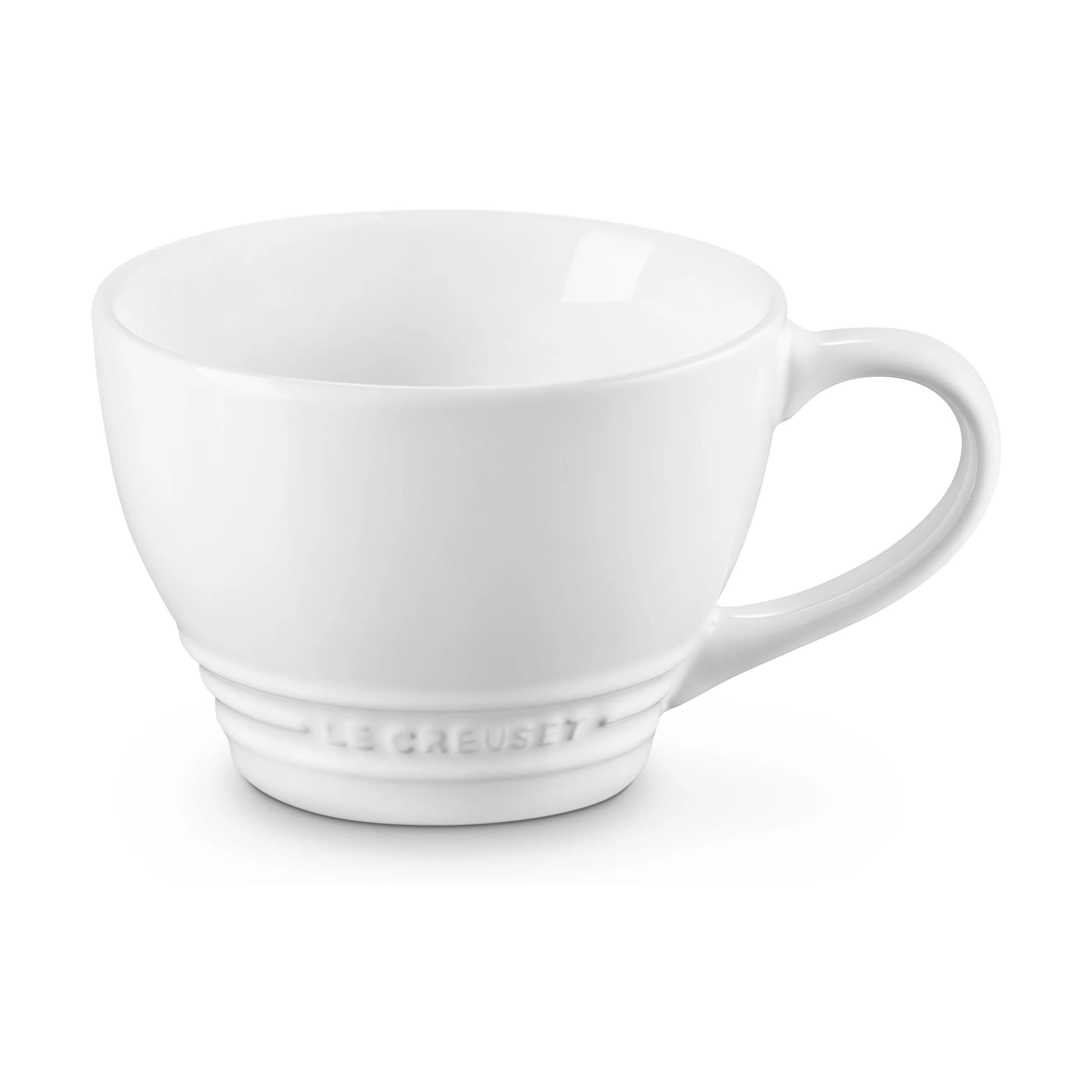 Le Creuset Krus og kopper med hank Jumbokop i White, 1