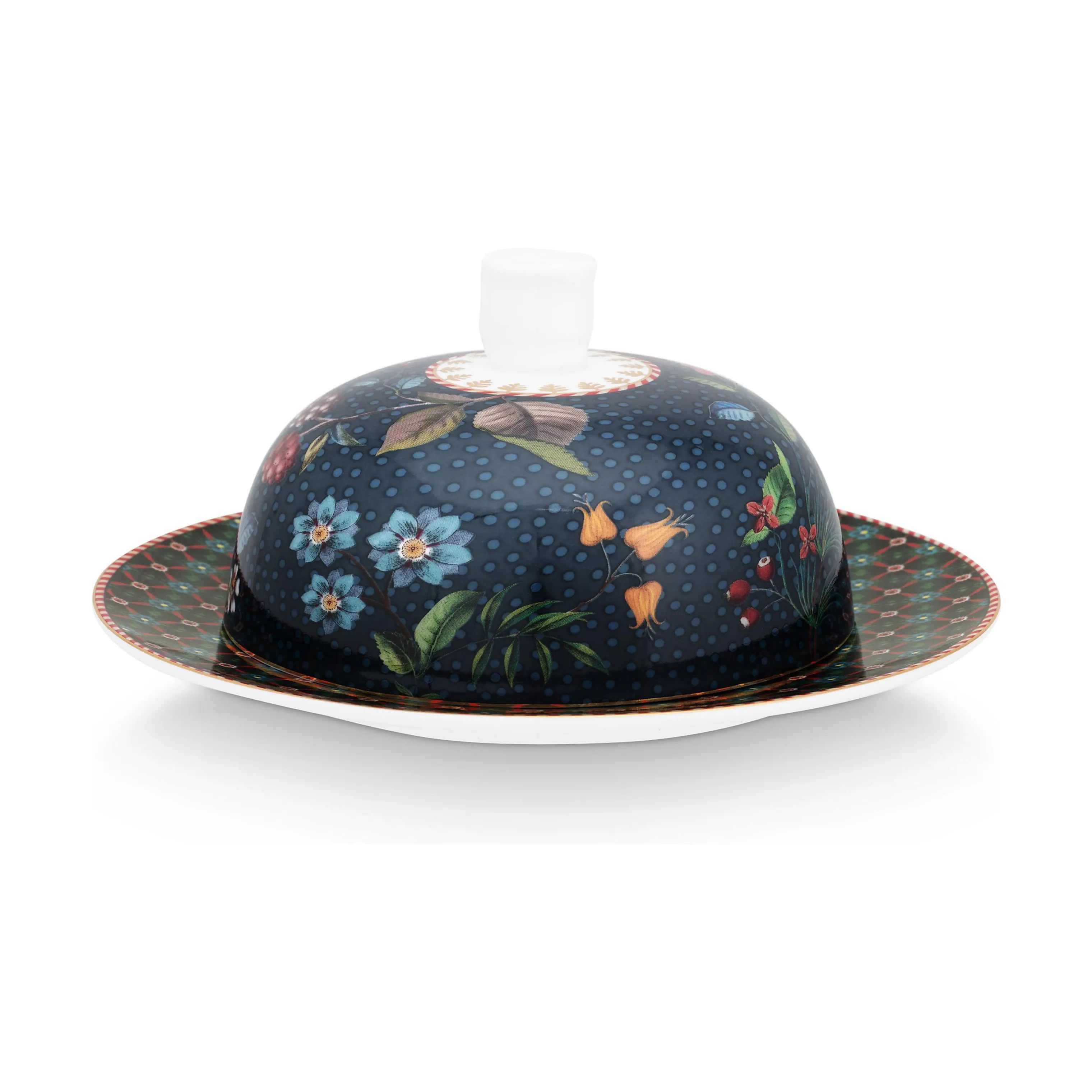 PIP Studio Smørbokse Berry Blues Smørskål i Blue, 1
