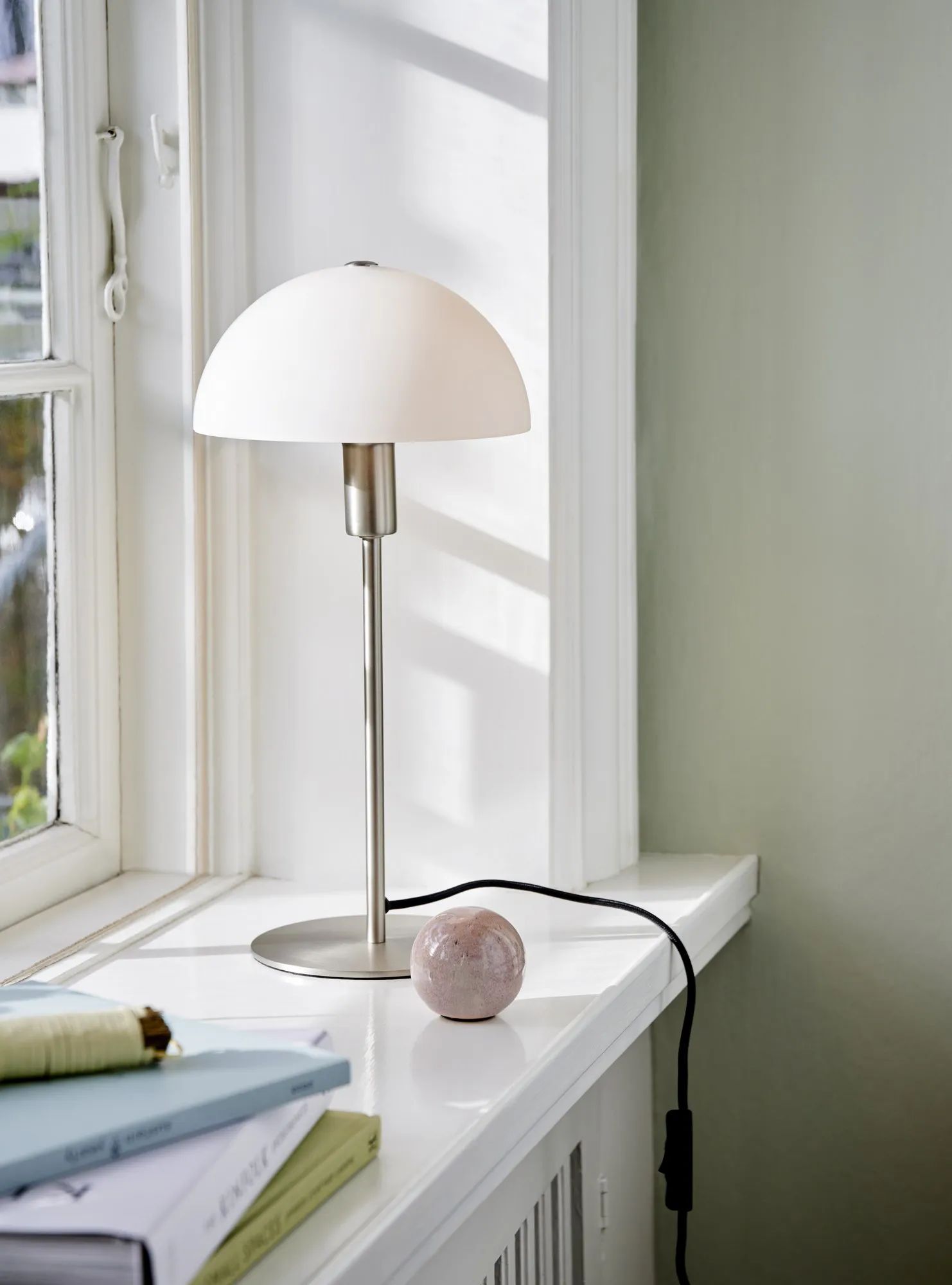 Nordlux Bordlamper Ellen Bordlampe i opal/stål, 3