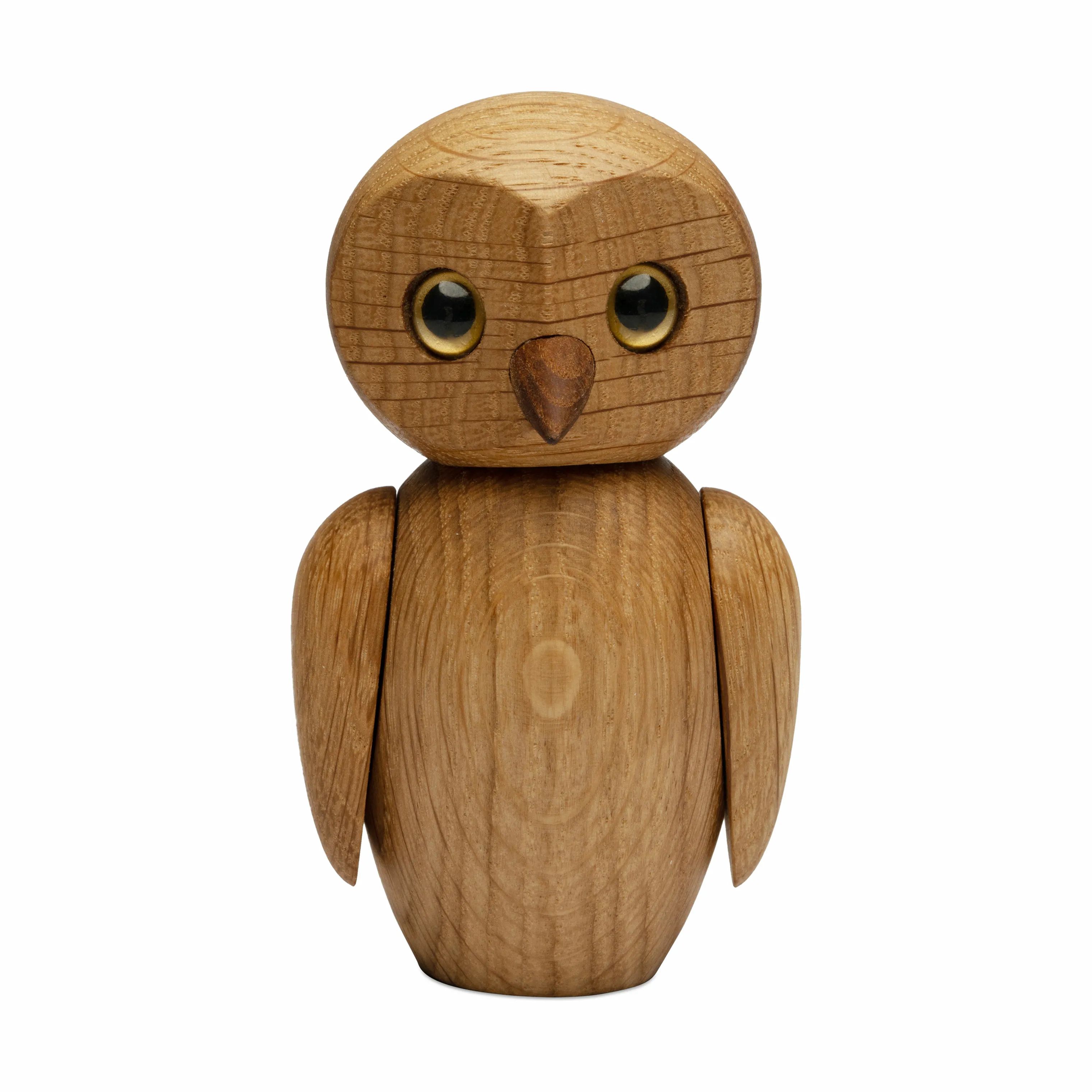 Spring Copenhagen Dyrefigurer Ugle - Clever i Natural, 1