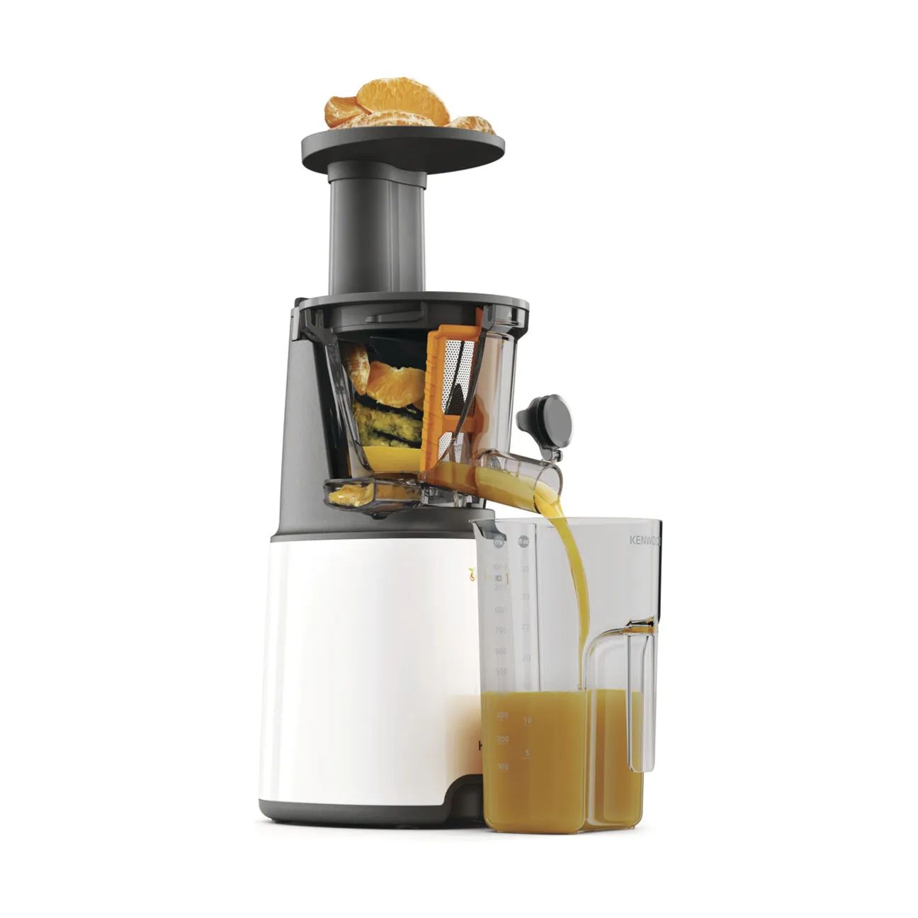 Kenwood Slowjuicere PureJuice JMP400WH Slowjuicer i Hvid, 4
