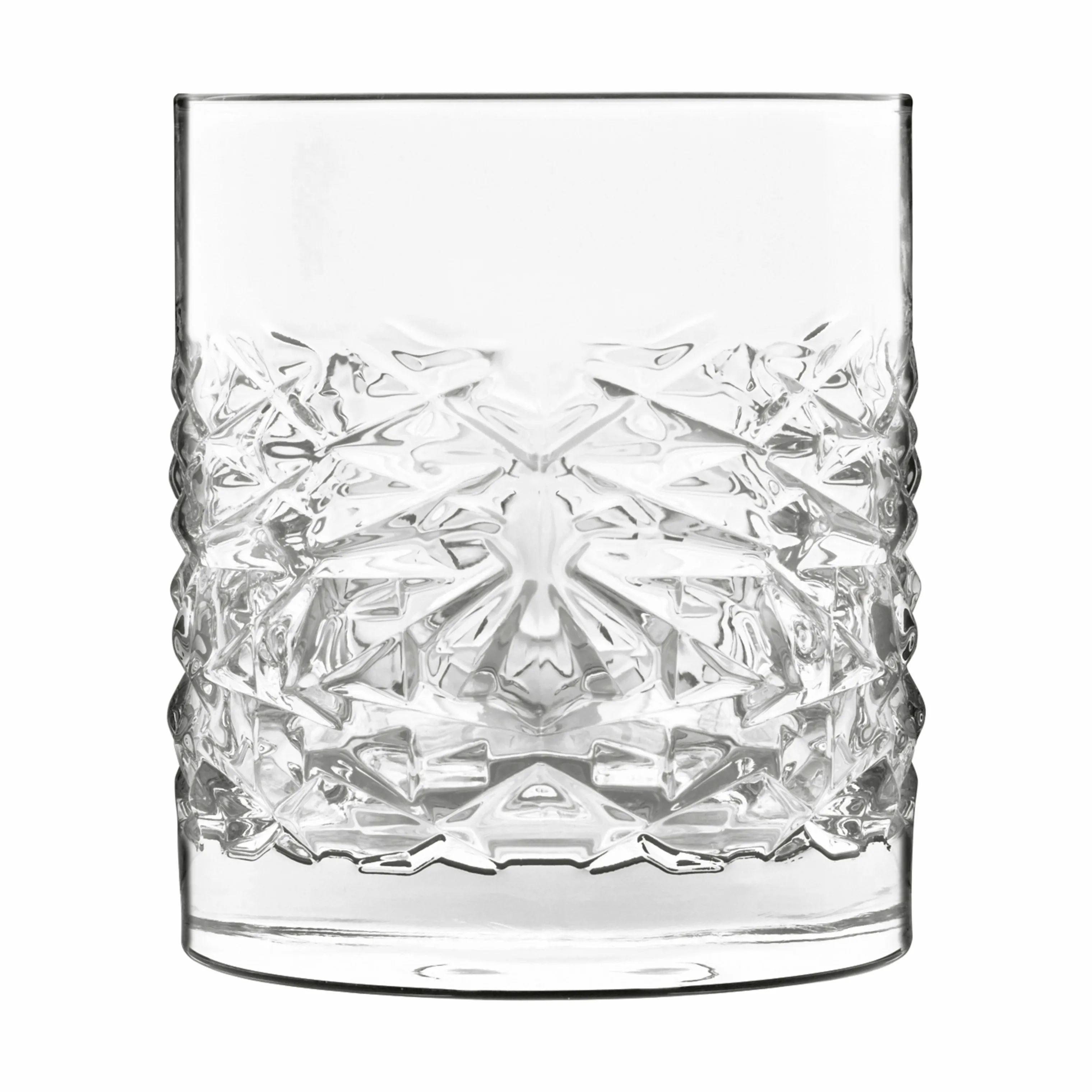 Luigi Bormioli Vandglas Mixology Textures Vandglas - 4 stk. i klar, 2