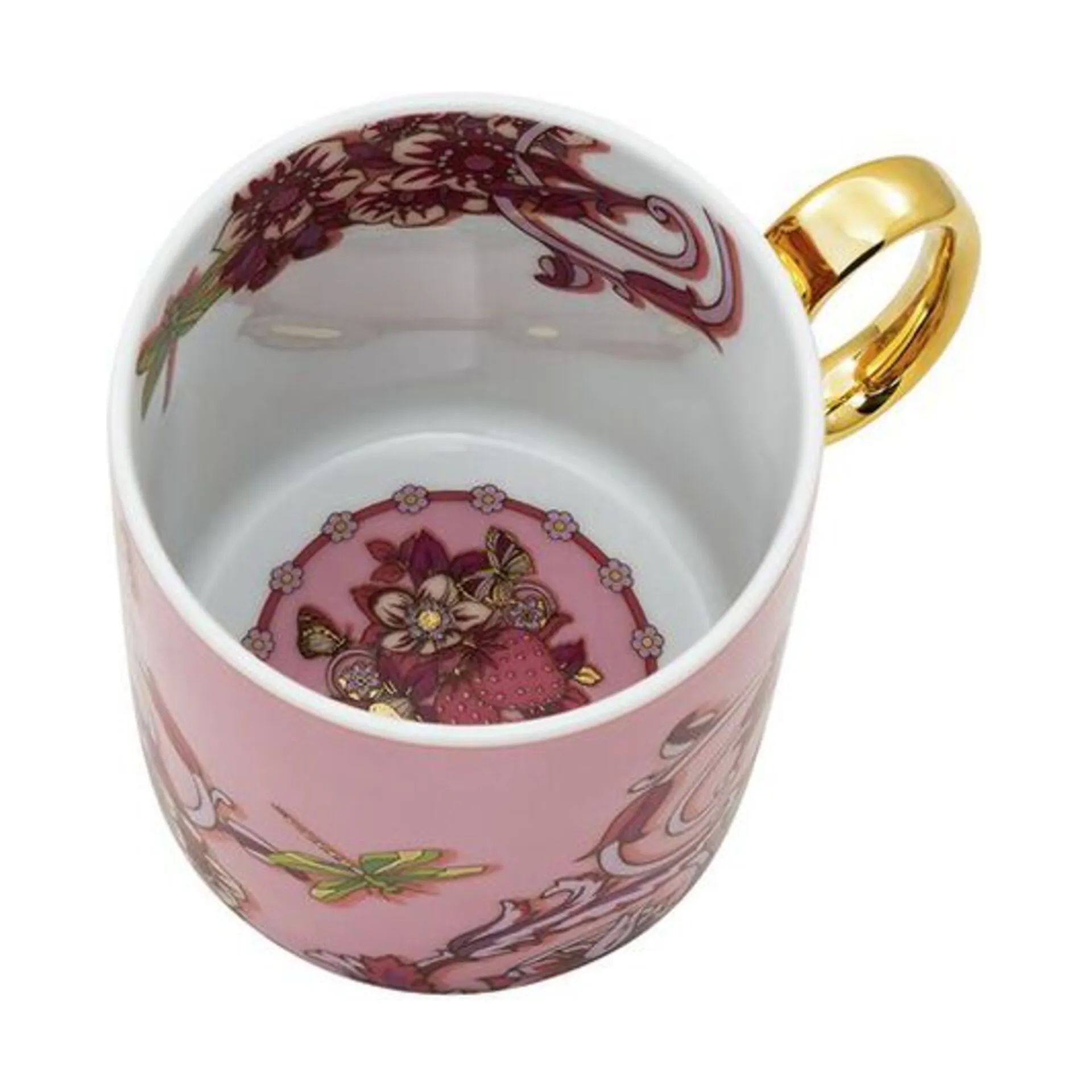 Versace Krus og kopper med hank Le Jardin Krus i Pink, 4