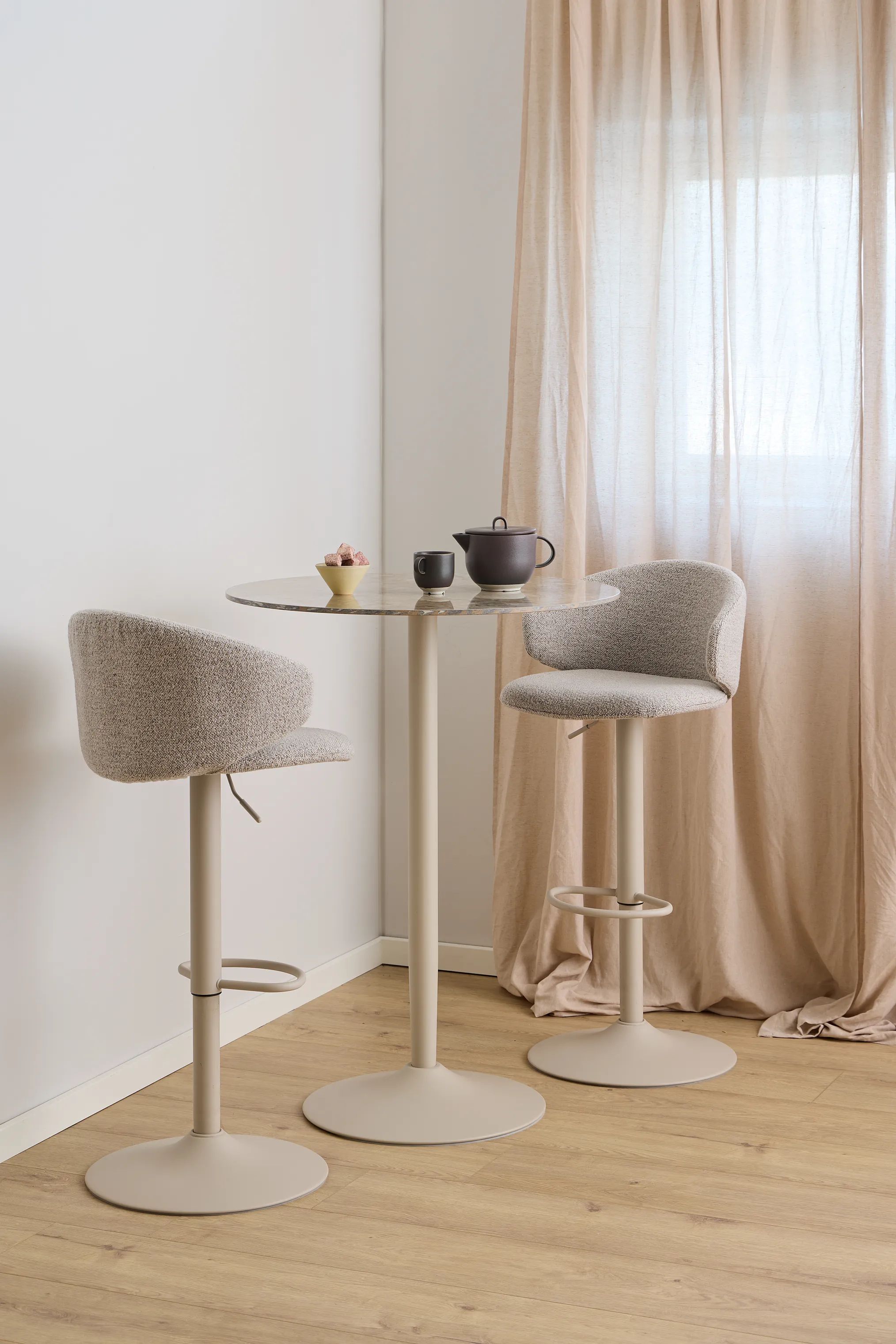 CASA Living Barborde Malta Barbord i brun, 2