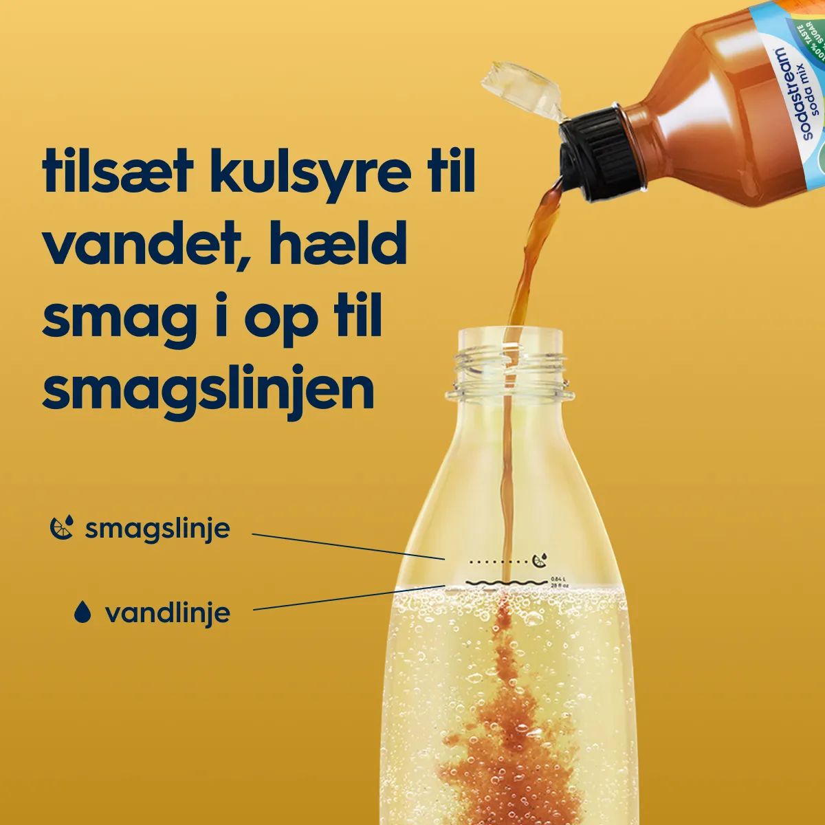 SodaStream Smagskoncentrater Sirup - Lipton Peach Zero i Lipton Peach Zero, 2