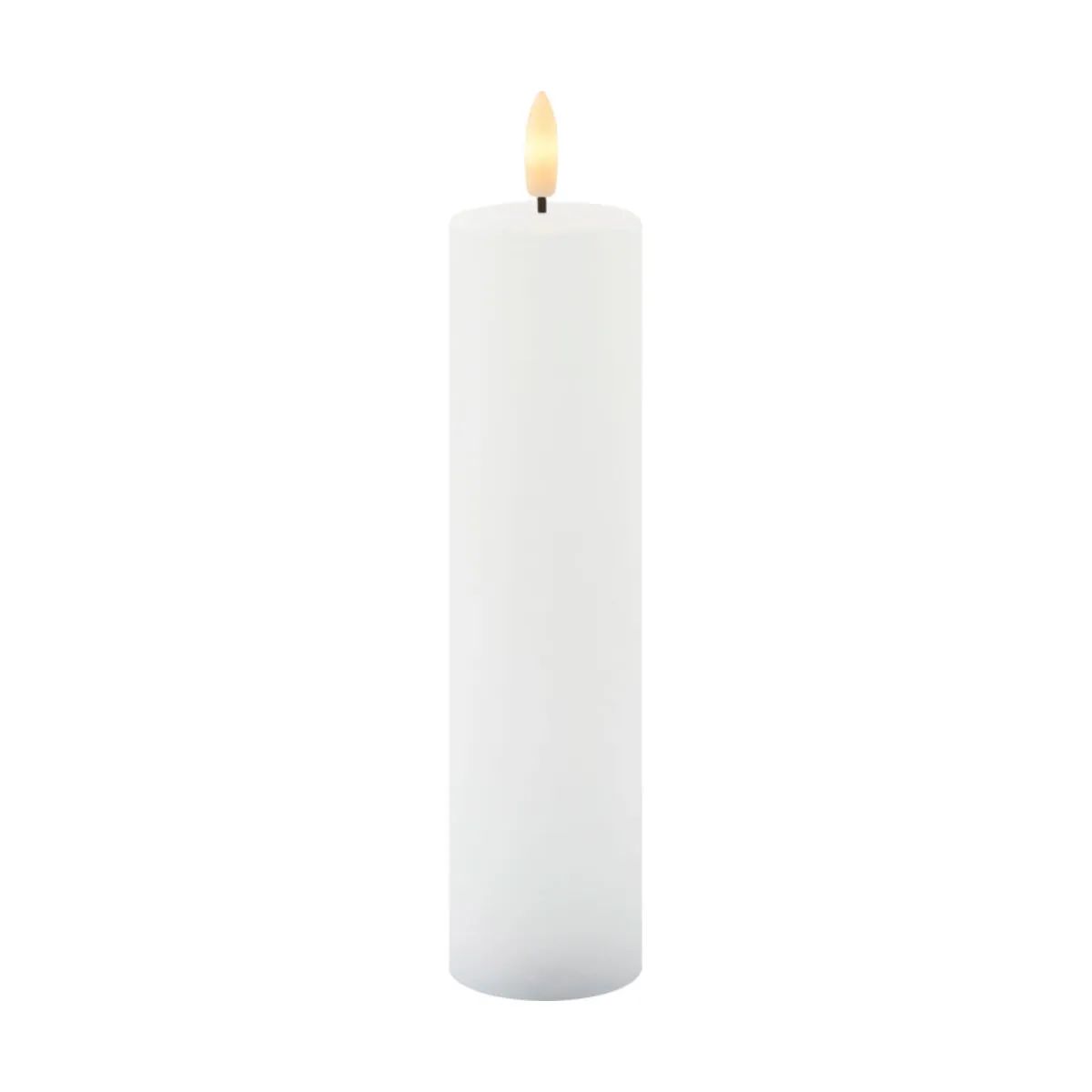 Sirius LED-lys Sille LED Bloklys i Hvid, H20 x Ø5 cm, 1