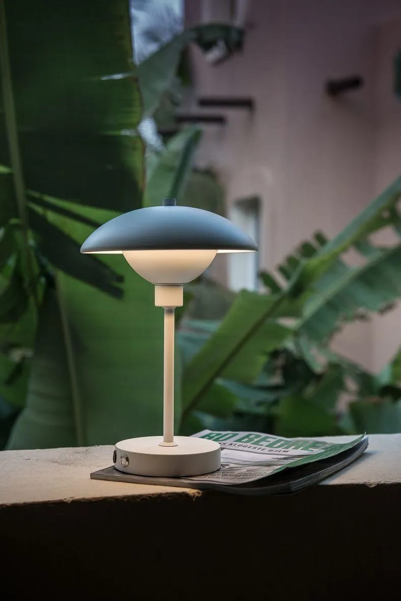 Dyberg Larsen Bordlamper Roma Bordlampe i Mat hvid, 2