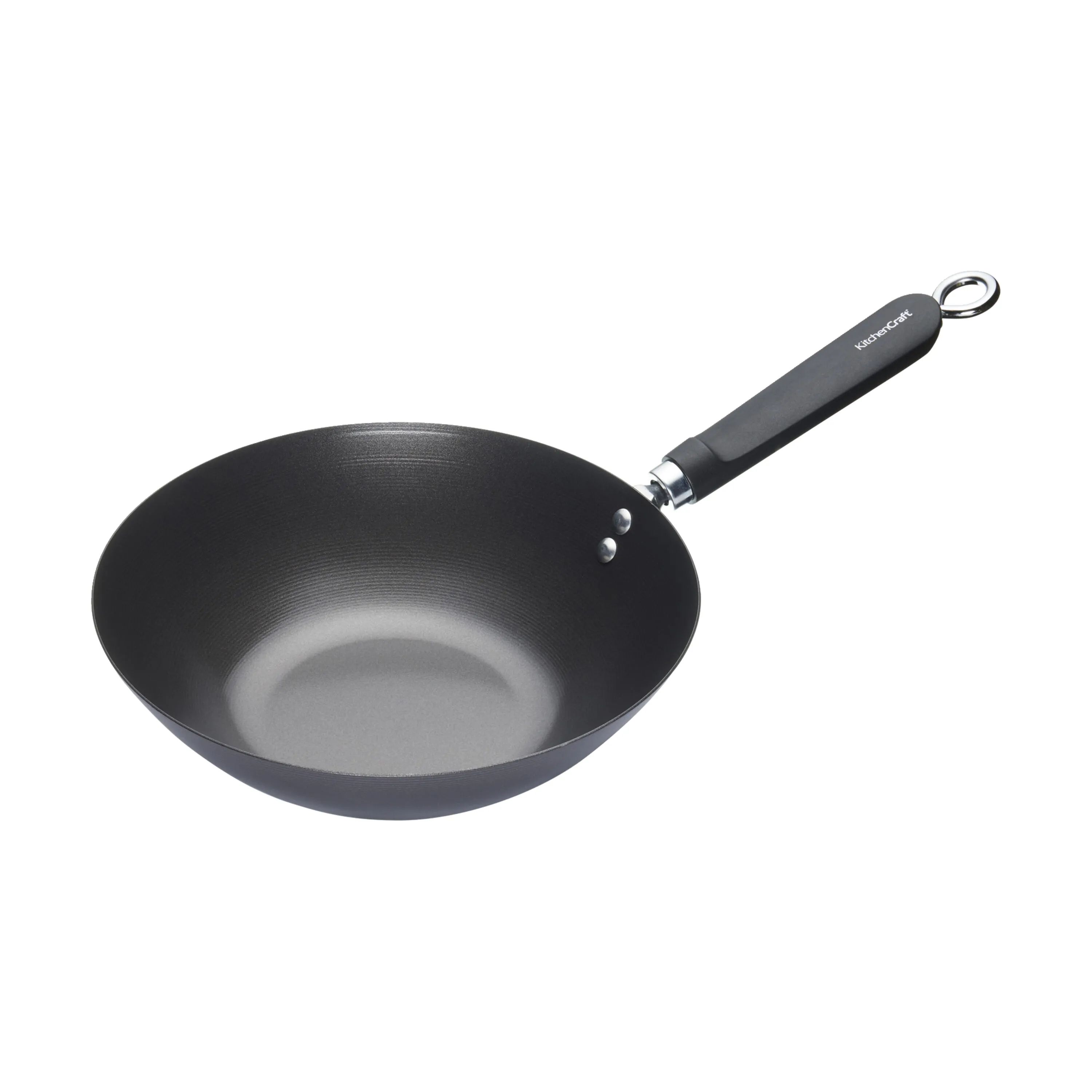 KitchenCraft Wokpander World of Flavours Wok i 26,5 cm, 1