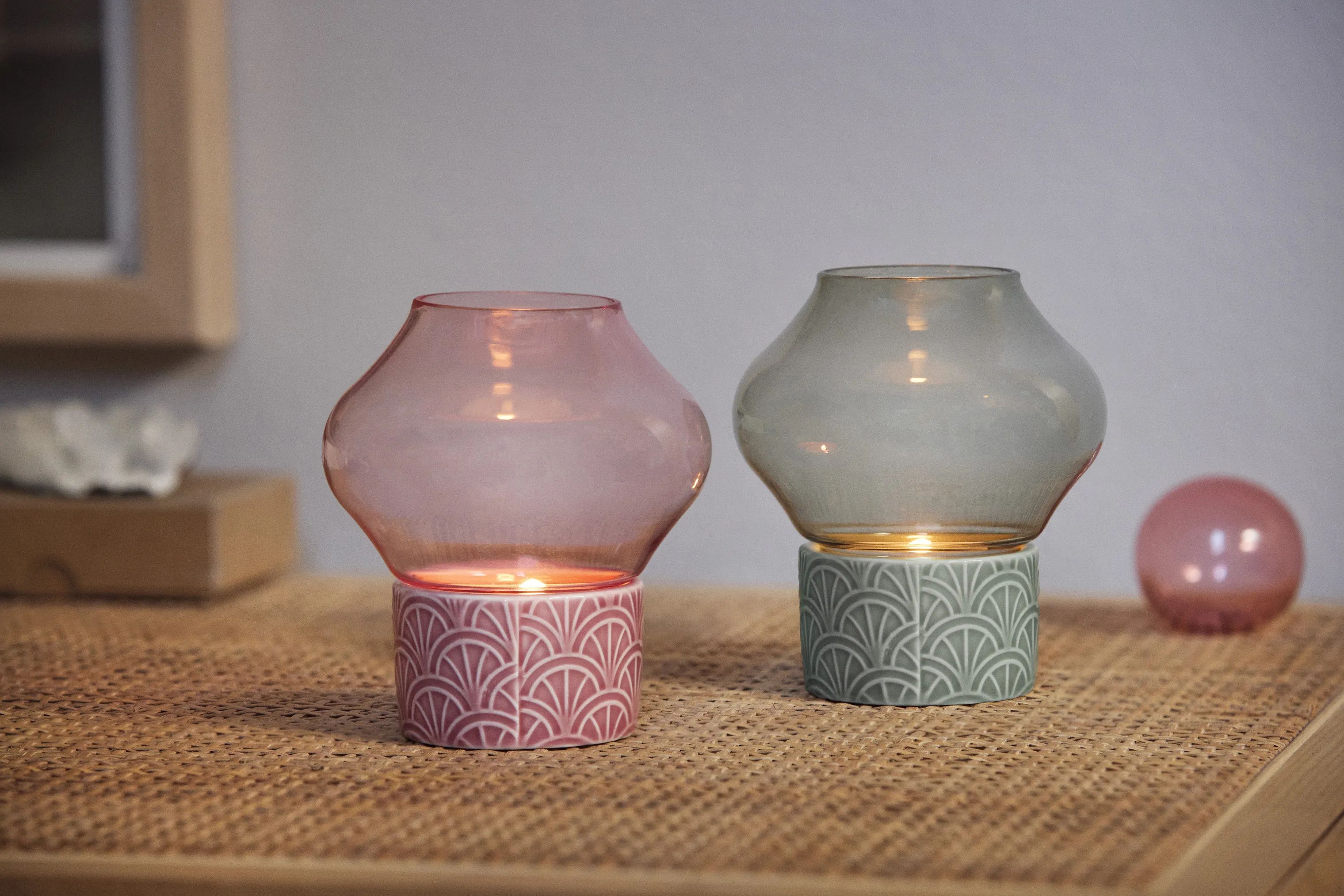 Dottir Fyrfadsstage Pipanella Hurricane Fyrfadsstage i Blush, 2